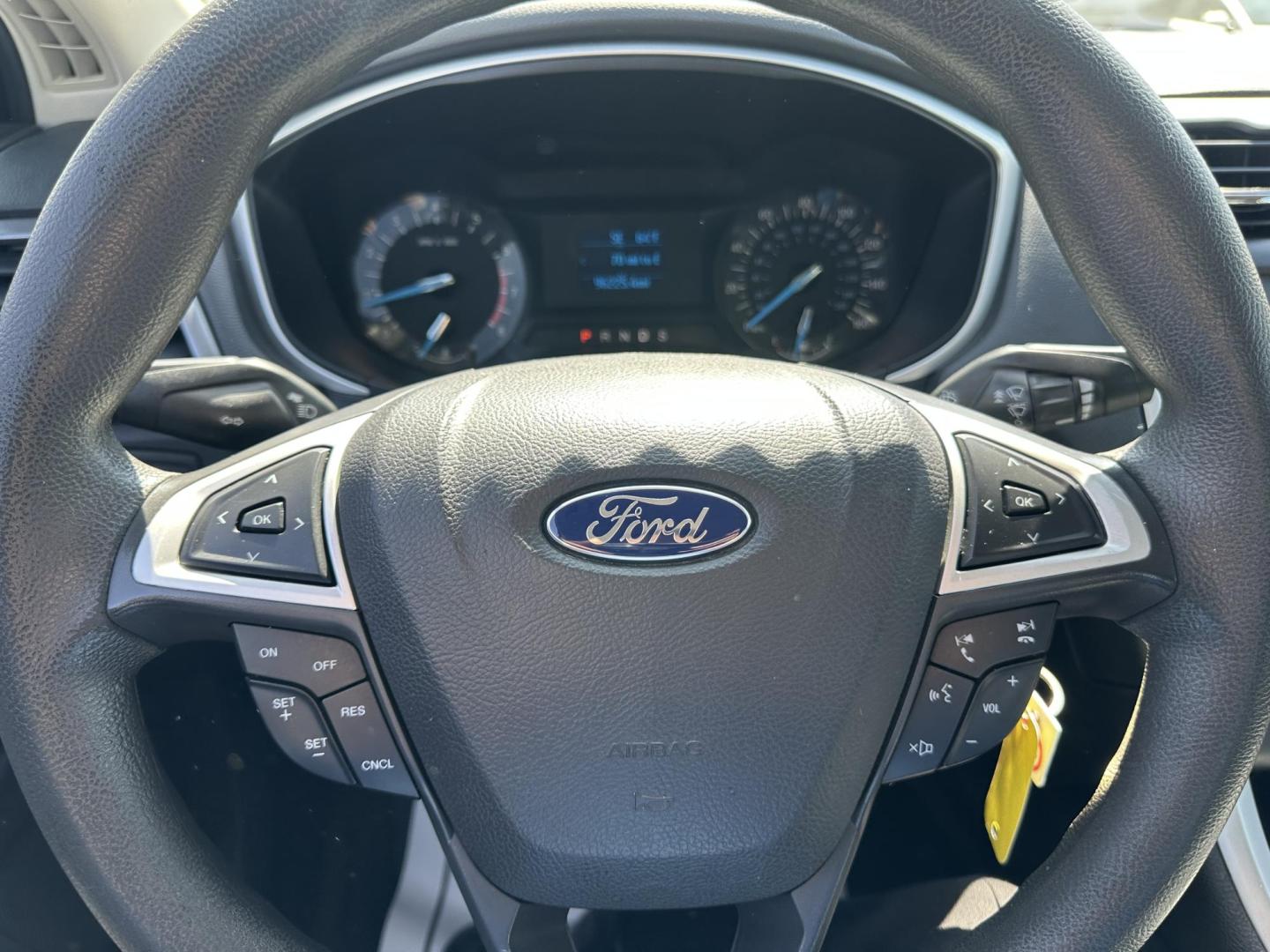 2016 WHITE Ford Fusion S (1FA6P0G75G5) with an 2.5L L4 DOHC 16V engine, 6-Speed Automatic transmission, located at 1254 Manheim Pike, Lancaster, PA, 17601, (717) 393-9133, 40.062870, -76.323273 - Photo#13