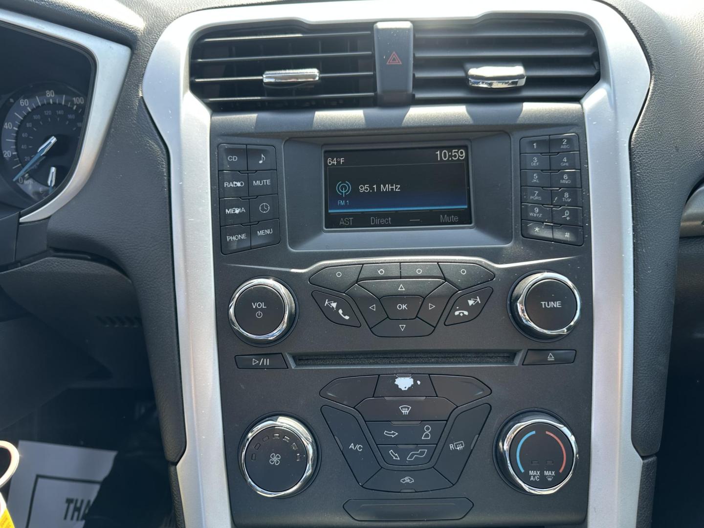 2016 WHITE Ford Fusion S (1FA6P0G75G5) with an 2.5L L4 DOHC 16V engine, 6-Speed Automatic transmission, located at 1254 Manheim Pike, Lancaster, PA, 17601, (717) 393-9133, 40.062870, -76.323273 - Photo#15