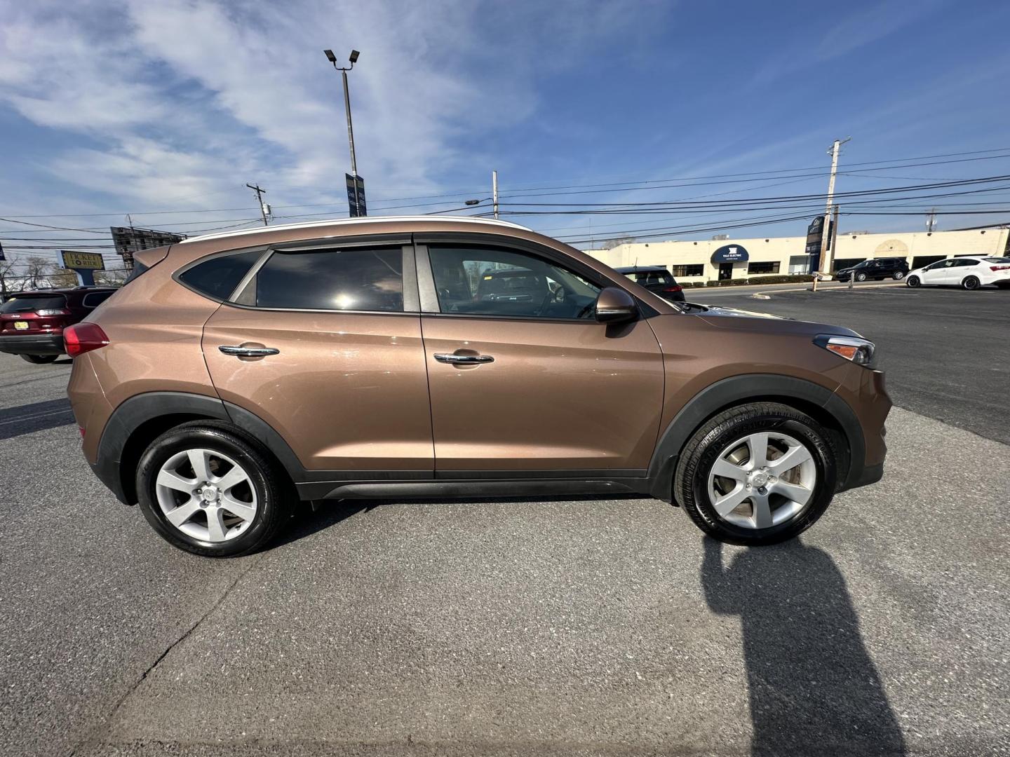 2016 ORANGE Hyundai Tucson Eco AWD (KM8J3CA2XGU) with an 1.6L L4 DOHC 16V engine, 7A transmission, located at 1254 Manheim Pike, Lancaster, PA, 17601, (717) 393-9133, 40.062870, -76.323273 - Photo#3