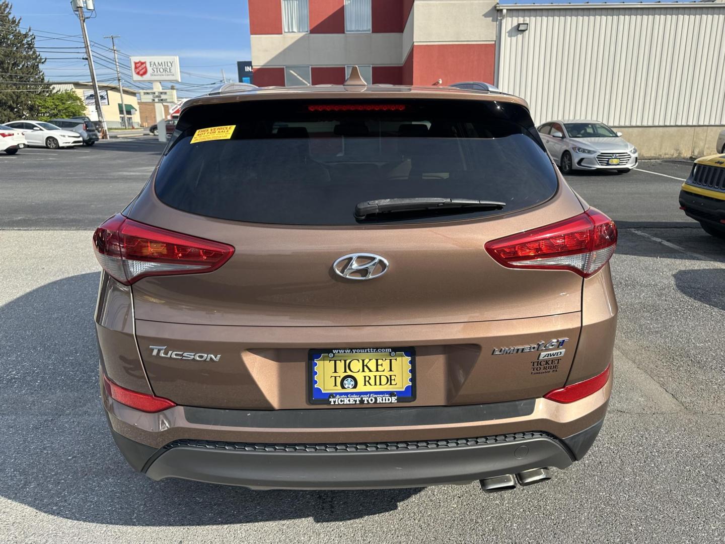 2016 ORANGE Hyundai Tucson Eco AWD (KM8J3CA2XGU) with an 1.6L L4 DOHC 16V engine, 7A transmission, located at 1254 Manheim Pike, Lancaster, PA, 17601, (717) 393-9133, 40.062870, -76.323273 - Photo#5