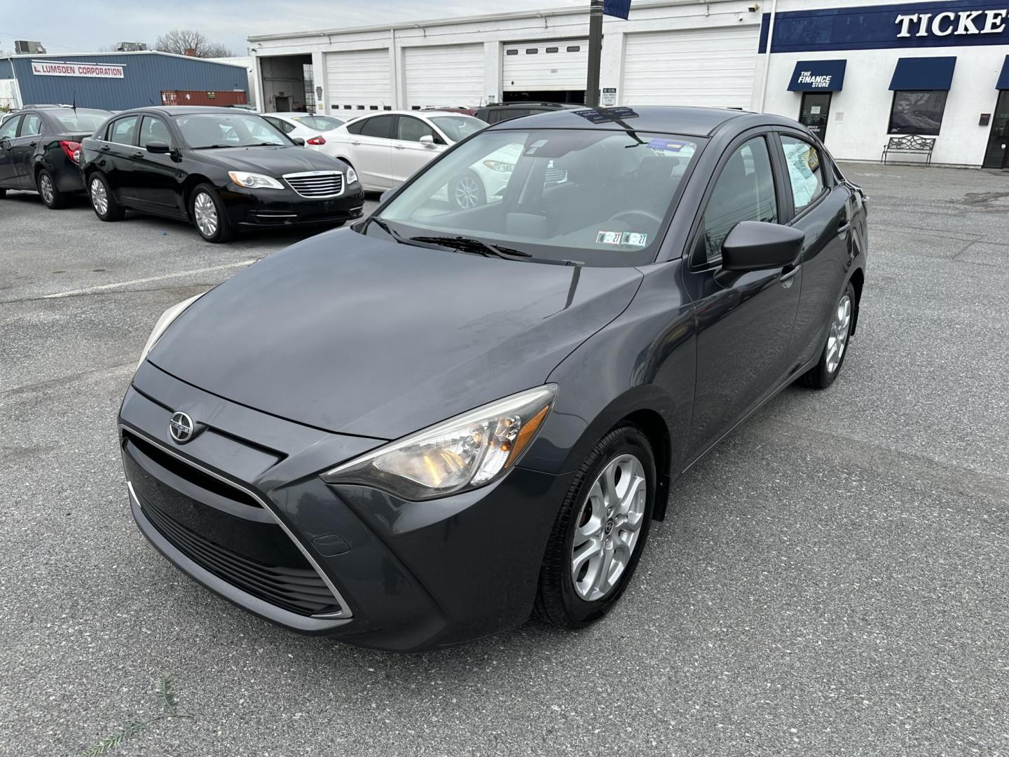 2016 GRAY Scion iA 6A (3MYDLBZV4GY) with an 1.5L L4 DOHC 16V engine, 6A transmission, located at 1254 Manheim Pike, Lancaster, PA, 17601, (717) 393-9133, 40.062870, -76.323273 - Photo#0