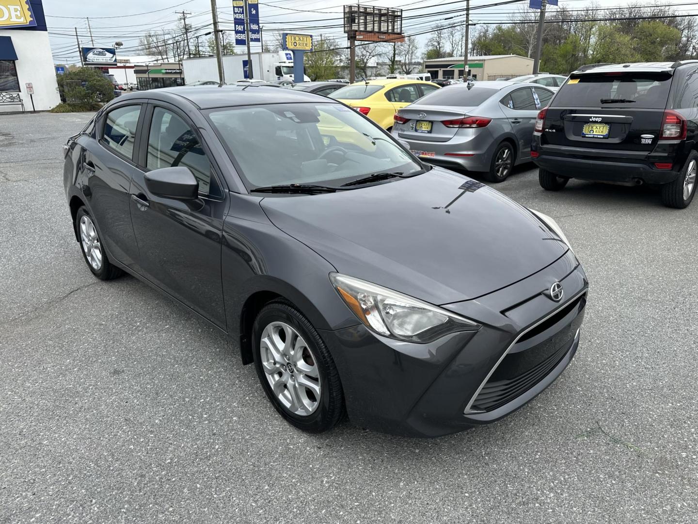 2016 GRAY Scion iA 6A (3MYDLBZV4GY) with an 1.5L L4 DOHC 16V engine, 6A transmission, located at 1254 Manheim Pike, Lancaster, PA, 17601, (717) 393-9133, 40.062870, -76.323273 - Photo#2