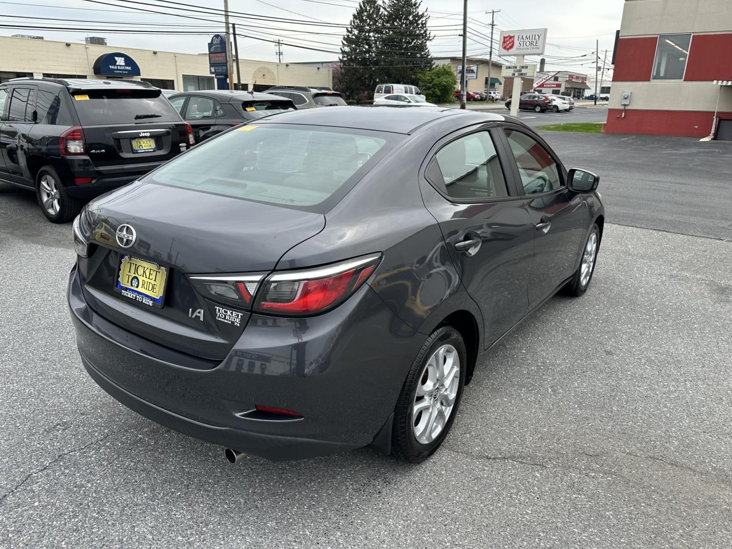2016 GRAY Scion iA 6A (3MYDLBZV4GY) with an 1.5L L4 DOHC 16V engine, 6A transmission, located at 1254 Manheim Pike, Lancaster, PA, 17601, (717) 393-9133, 40.062870, -76.323273 - Photo#4