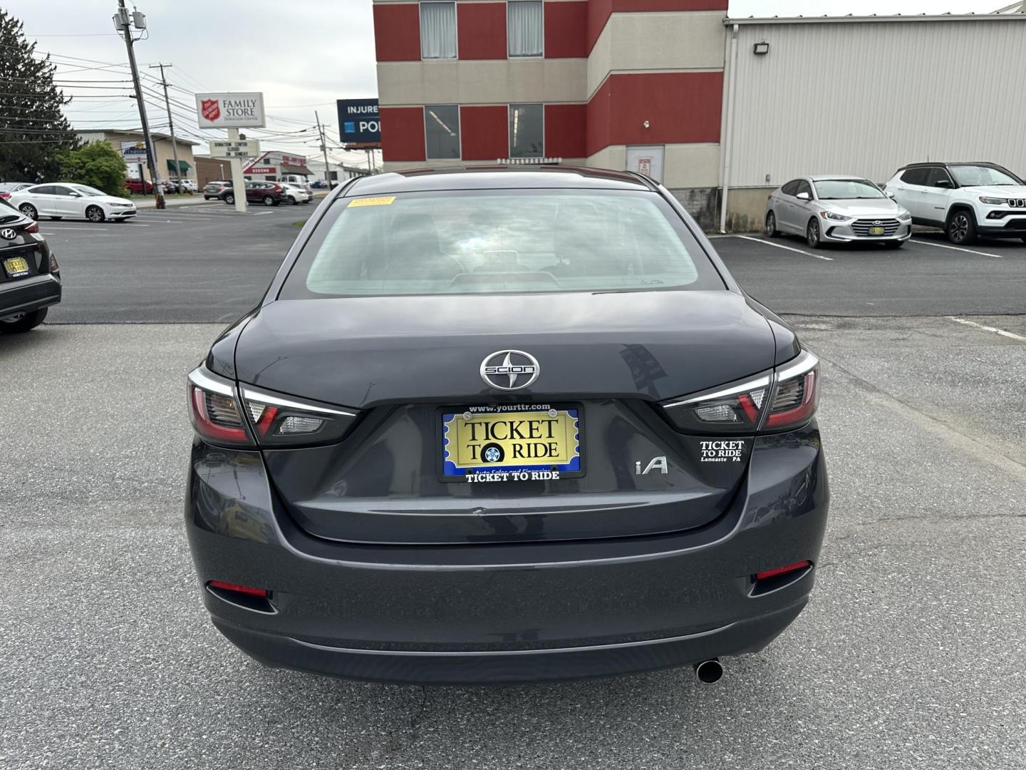 2016 GRAY Scion iA 6A (3MYDLBZV4GY) with an 1.5L L4 DOHC 16V engine, 6A transmission, located at 1254 Manheim Pike, Lancaster, PA, 17601, (717) 393-9133, 40.062870, -76.323273 - Photo#7