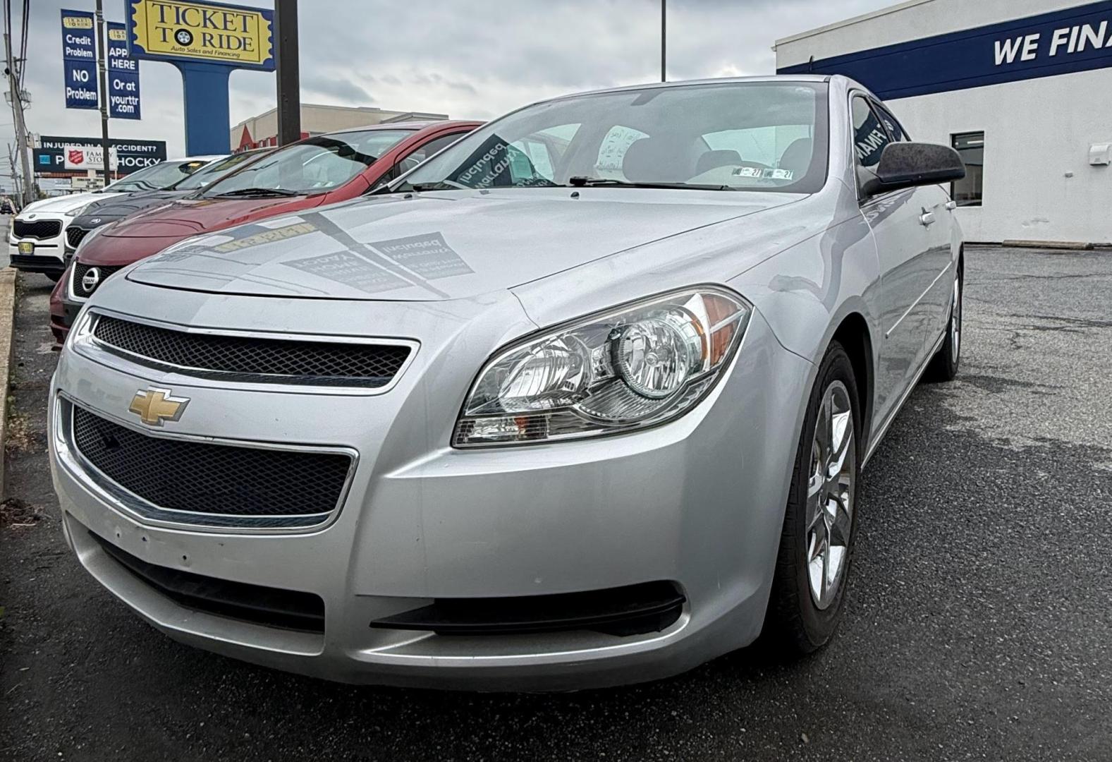2012 SILVER Chevrolet Malibu Fleet (1G1ZA5EU1CF) with an 2.4L L4 DOHC 16V FFV engine, 6-Speed Automatic transmission, located at 1254 Manheim Pike, Lancaster, PA, 17601, (717) 393-9133, 40.062870, -76.323273 - Dependable, efficient, and budget-friendly—this 2012 Chevrolet Malibu Fleet is a great choice for anyone looking for a reliable daily driver. Known for its smooth ride and solid performance, the Malibu offers a comfortable driving experience that’s perfect for commuting or running errands. Simp- Photo#0