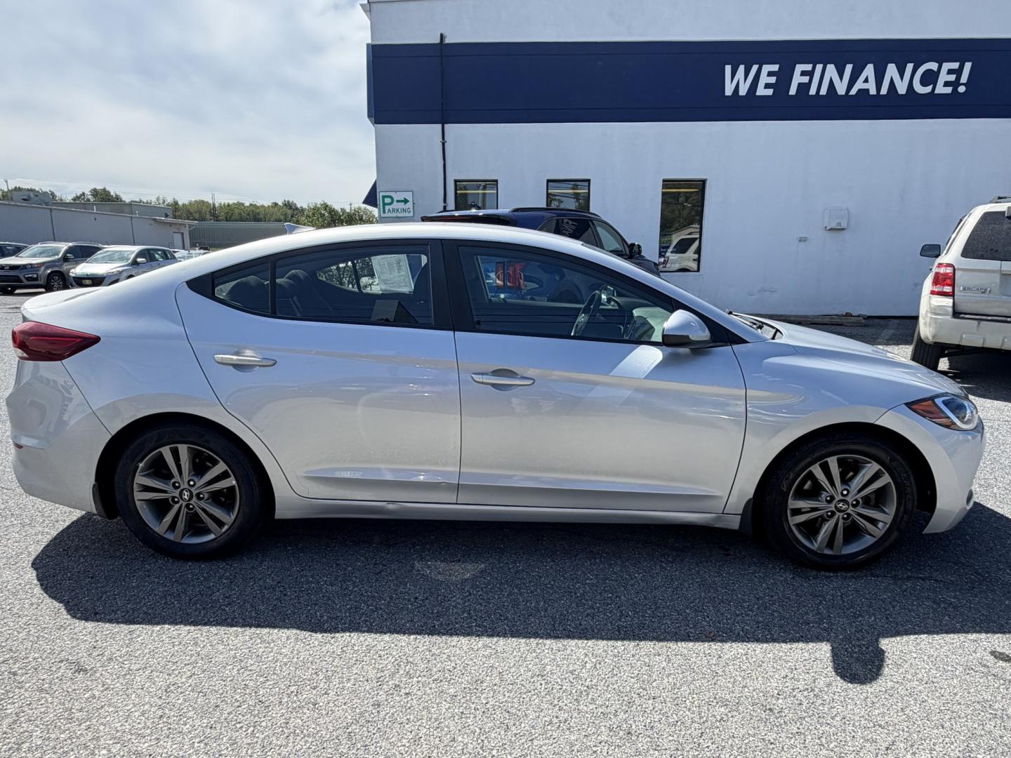2018 SILVER Hyundai Elantra Limited (5NPD84LF1JH) with an 1.8L L4 DOHC 16V engine, 6A transmission, located at 1254 Manheim Pike, Lancaster, PA, 17601, (717) 393-9133, 40.062870, -76.323273 - Enjoy comfort, style, and modern features in this 2018 Hyundai Elantra Limited—a well-equipped sedan that delivers a premium feel without the premium price. With its sleek design and refined interior, the Limited trim takes your daily drive to the next level. Reliable, efficient, and packed with- Photo#5