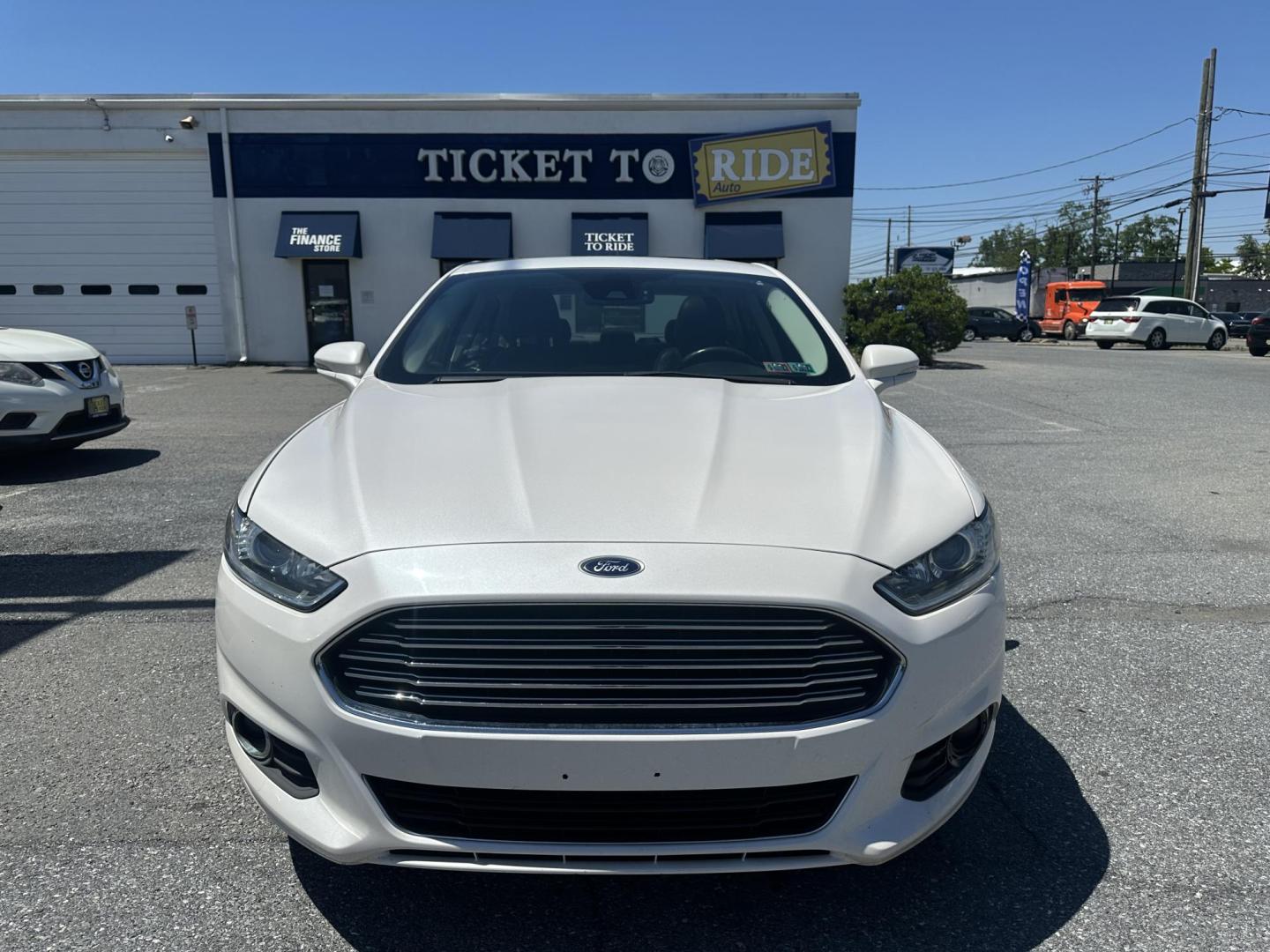 2016 WHITE Ford Fusion Titanium AWD (3FA6P0D92GR) with an 2.0L L4 DOHC 16V engine, 6A transmission, located at 1254 Manheim Pike, Lancaster, PA, 17601, (717) 393-9133, 40.062870, -76.323273 - Photo#1