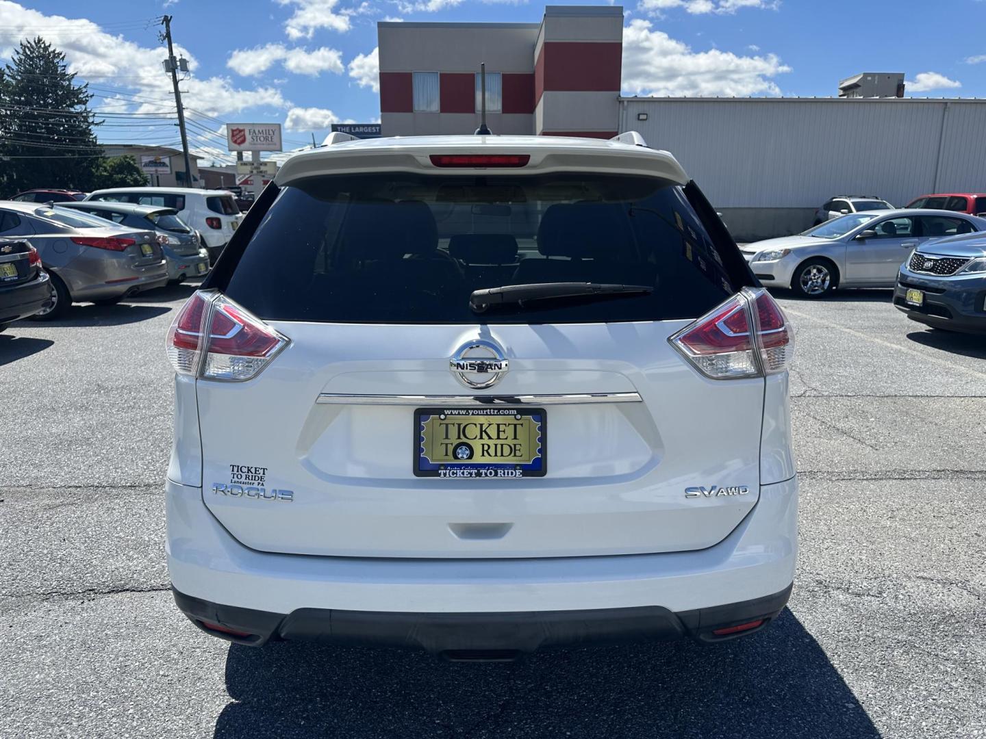 2015 HITE Nissan Rogue S AWD (KNMAT2MV8FP) with an 2.5L L4 DOHC 16V engine, Continuously Variable Transmission transmission, located at 1254 Manheim Pike, Lancaster, PA, 17601, (717) 393-9133, 40.062870, -76.323273- Photo#3