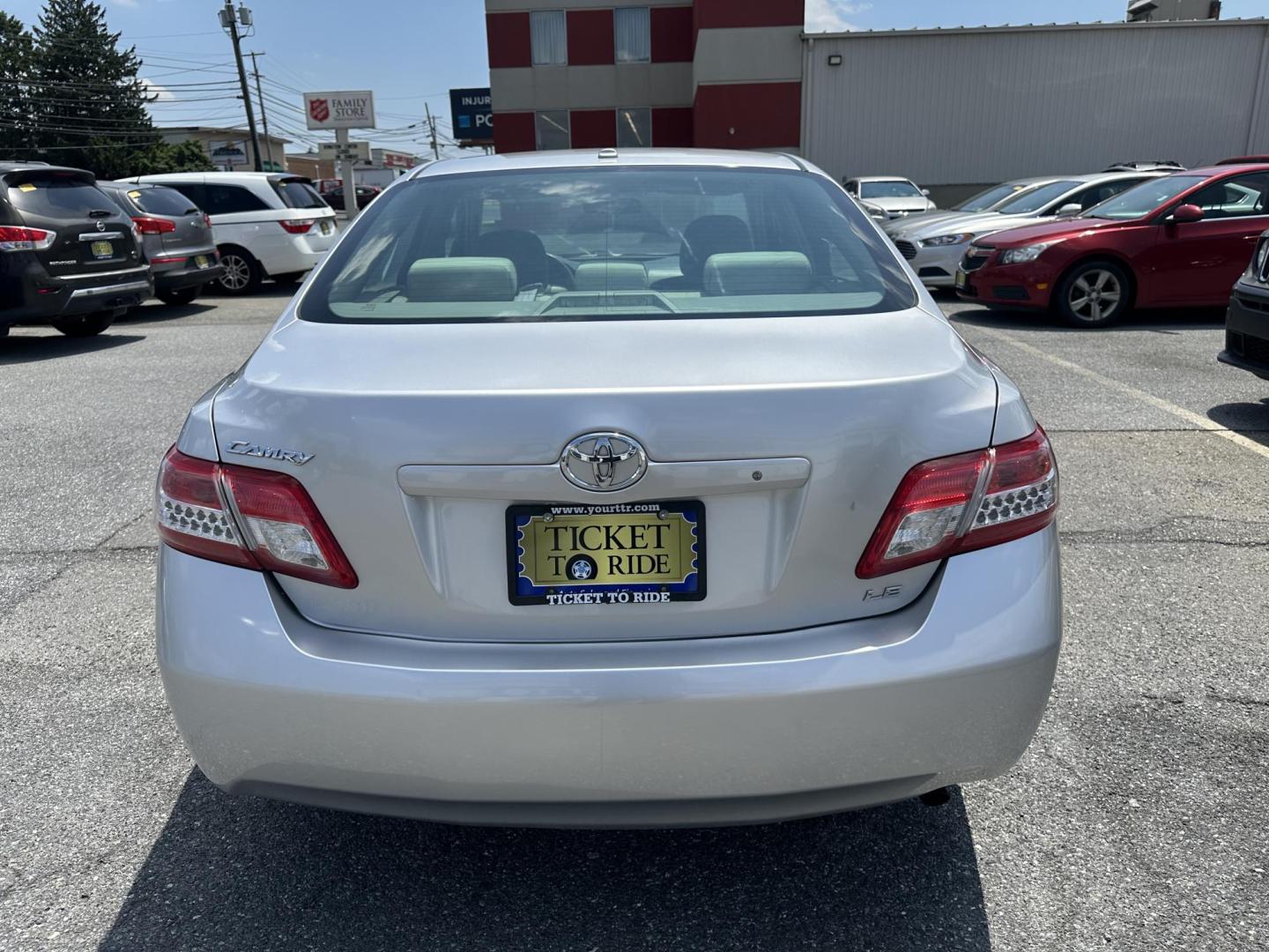 2011 SILVER Toyota Camry SE 6-Spd MT (4T1BF3EK4BU) with an 2.5L L4 DOHC 16V engine, 6-Speed Manual transmission, located at 1254 Manheim Pike, Lancaster, PA, 17601, (717) 393-9133, 40.062870, -76.323273- Photo#3