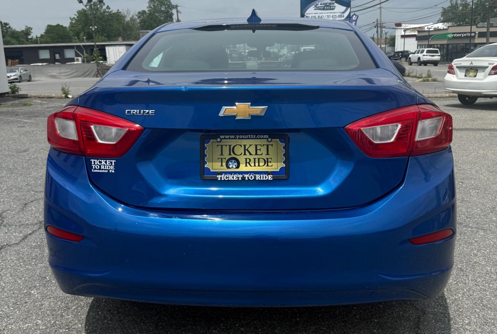 2016 BLUE Chevrolet Cruze LT Auto (1G1BE5SM1G7) with an 1.4L L4 DOHC 16V TURBO engine, 6A transmission, located at 1254 Manheim Pike, Lancaster, PA, 17601, (717) 393-9133, 40.062870, -76.323273 - The 2016 Chevrolet Cruze LT is a comfortable and efficient sedan that’s perfect for commuting, running errands, or everyday driving. It offers a smooth ride, a fuel-efficient turbocharged engine, and convenient features such as Bluetooth connectivity and a rearview camera. With its modern styling,- Photo#6