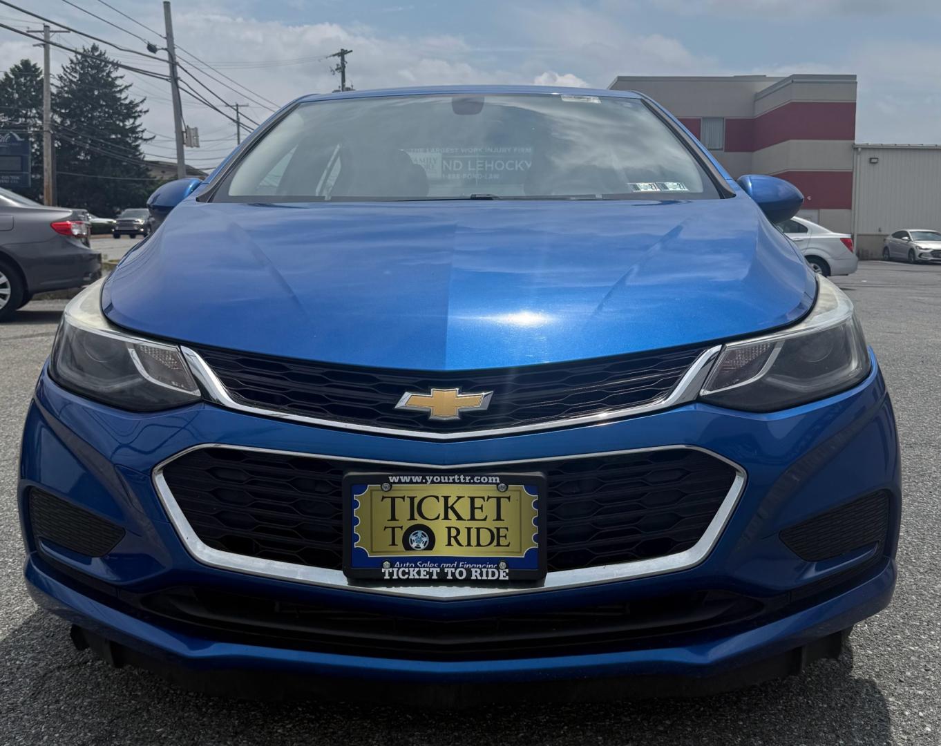 2016 BLUE Chevrolet Cruze LT Auto (1G1BE5SM1G7) with an 1.4L L4 DOHC 16V TURBO engine, 6A transmission, located at 1254 Manheim Pike, Lancaster, PA, 17601, (717) 393-9133, 40.062870, -76.323273 - The 2016 Chevrolet Cruze LT is a comfortable and efficient sedan that’s perfect for commuting, running errands, or everyday driving. It offers a smooth ride, a fuel-efficient turbocharged engine, and convenient features such as Bluetooth connectivity and a rearview camera. With its modern styling,- Photo#1
