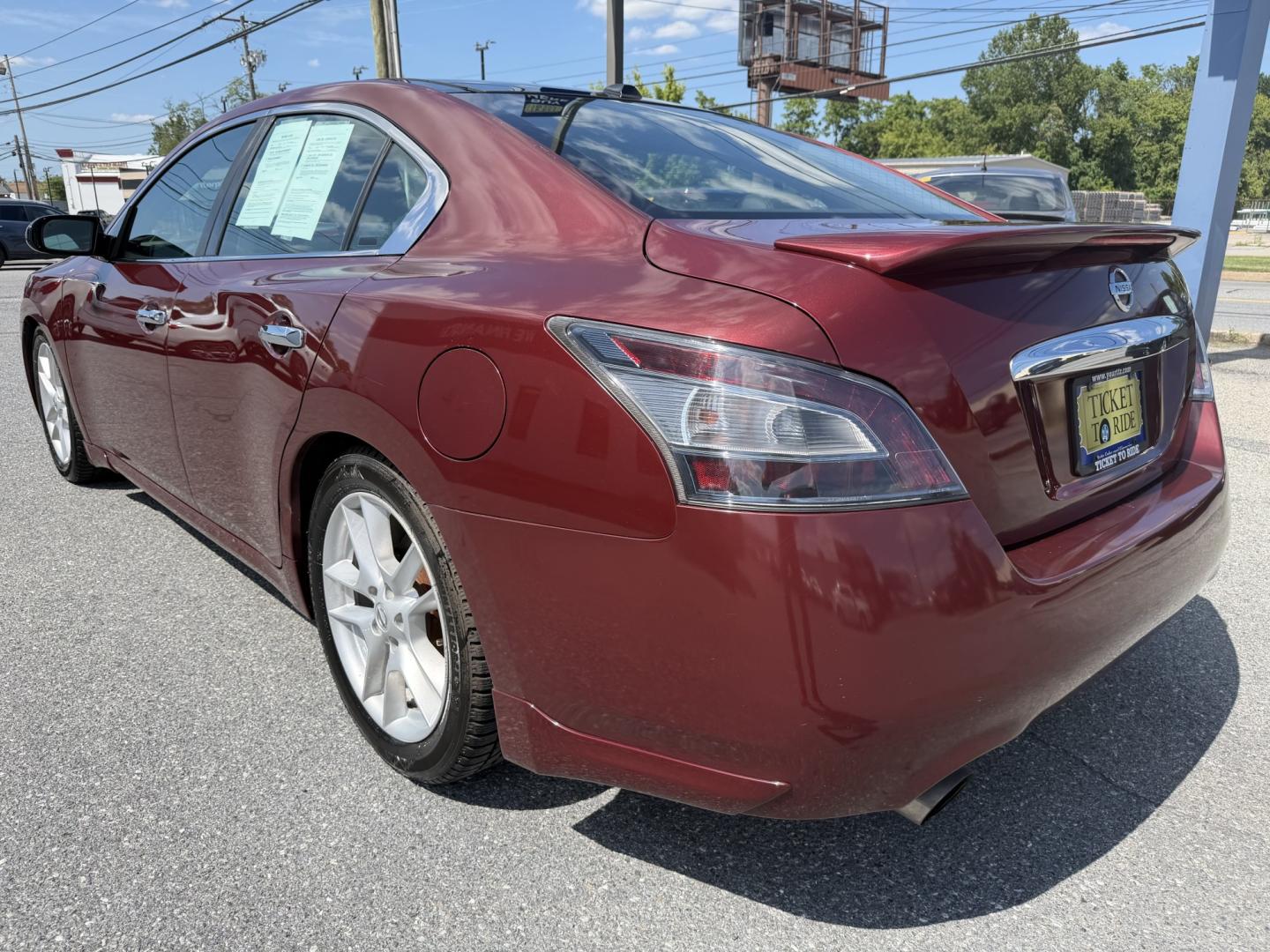 2010 RED Nissan Maxima S (1N4AA5AP2AC) with an 3.5L V6 DOHC 24V engine, CVT transmission, located at 1254 Manheim Pike, Lancaster, PA, 17601, (717) 393-9133, 40.062870, -76.323273 - Fully loaded and packed with comfort! The 2010 Nissan Maxima S features leather seating, heated front seats, a heated steering wheel, power sunroof, backup camera, push-button start, keyless entry, dual-zone climate control, rear climate controls, Bluetooth connectivity, premium audio, and steering-- Photo#2