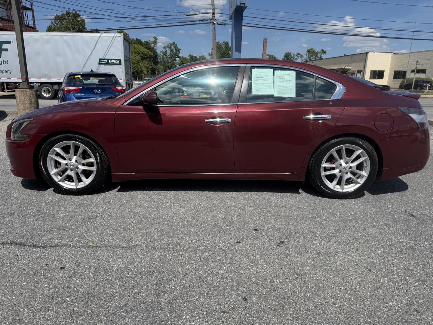 2010 RED Nissan Maxima S (1N4AA5AP2AC) with an 3.5L V6 DOHC 24V engine, CVT transmission, located at 1254 Manheim Pike, Lancaster, PA, 17601, (717) 393-9133, 40.062870, -76.323273 - Fully loaded and packed with comfort! The 2010 Nissan Maxima S features leather seating, heated front seats, a heated steering wheel, power sunroof, backup camera, push-button start, keyless entry, dual-zone climate control, rear climate controls, Bluetooth connectivity, premium audio, and steering-- Photo#1