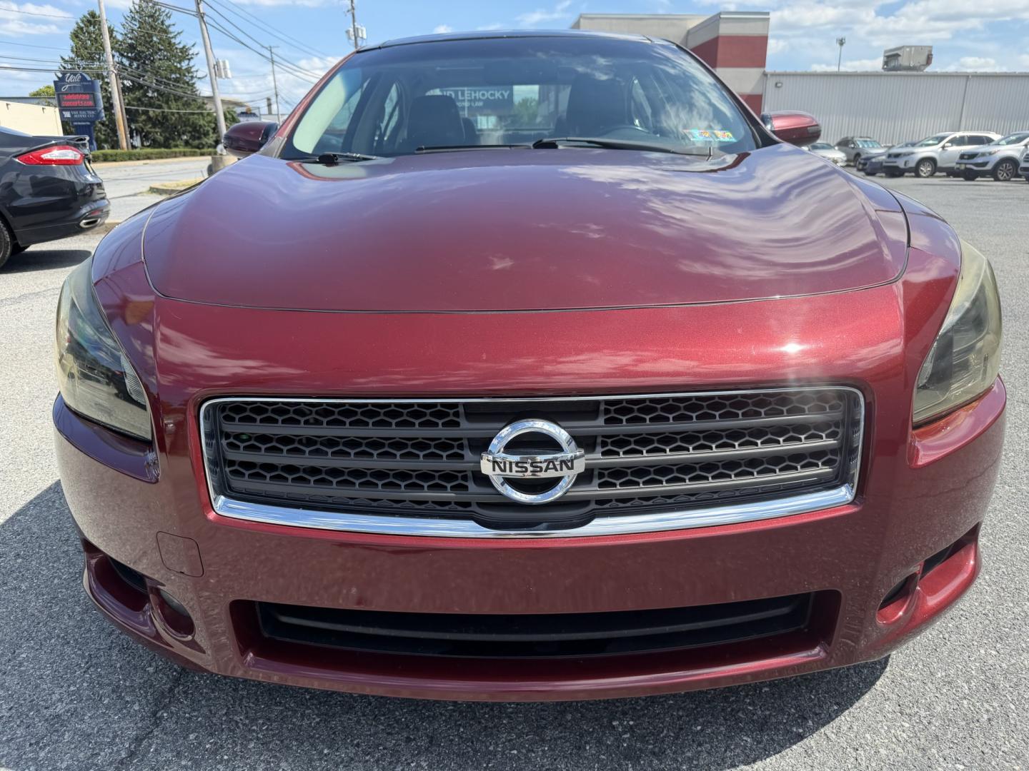 2010 RED Nissan Maxima S (1N4AA5AP2AC) with an 3.5L V6 DOHC 24V engine, CVT transmission, located at 1254 Manheim Pike, Lancaster, PA, 17601, (717) 393-9133, 40.062870, -76.323273 - Fully loaded and packed with comfort! The 2010 Nissan Maxima S features leather seating, heated front seats, a heated steering wheel, power sunroof, backup camera, push-button start, keyless entry, dual-zone climate control, rear climate controls, Bluetooth connectivity, premium audio, and steering-- Photo#7