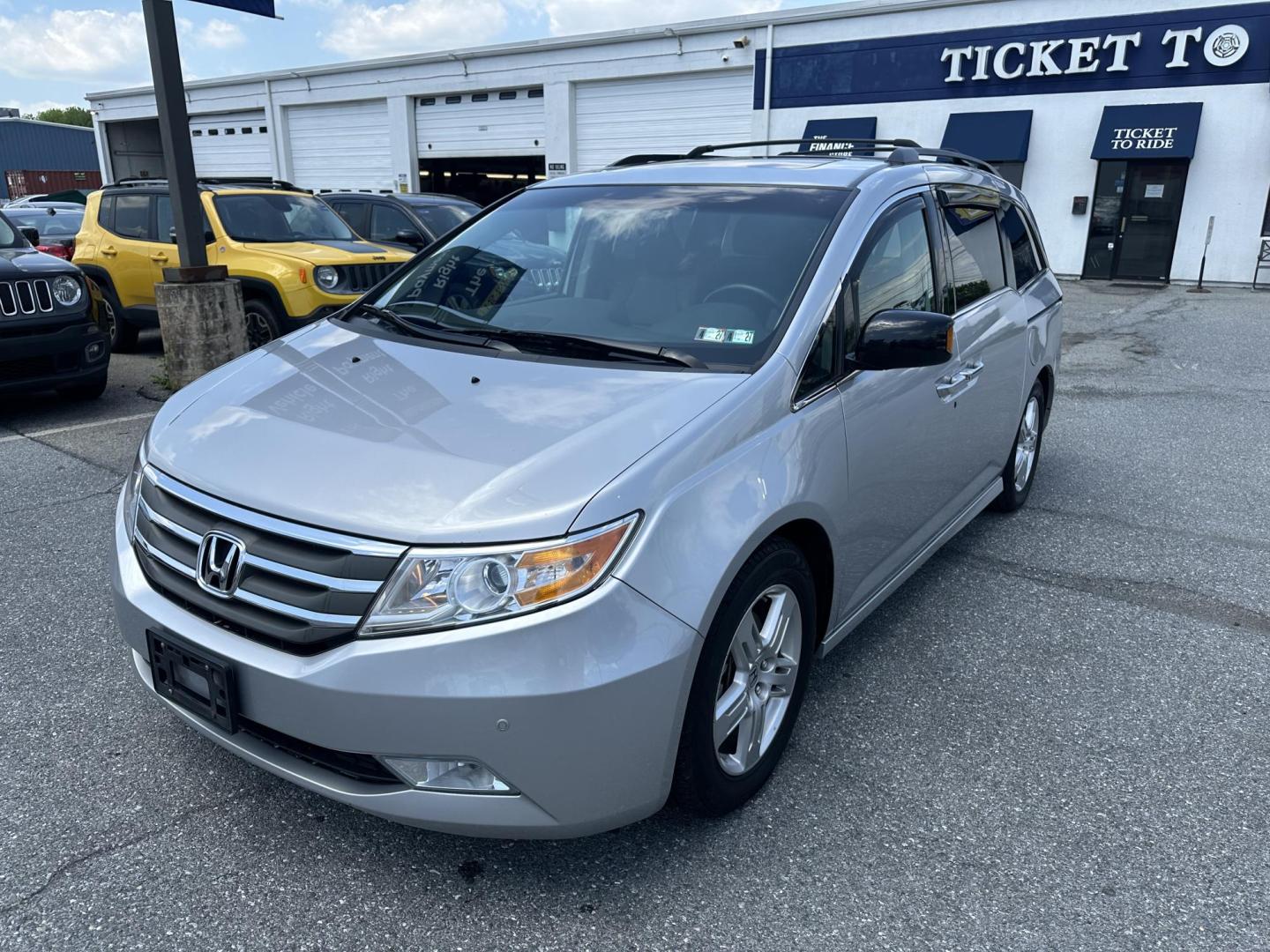 2011 SILVER Honda Odyssey Touring (5FNRL5H91BB) with an 3.5L V6 SOHC 24V engine, 5-Speed Automatic transmission, located at 1254 Manheim Pike, Lancaster, PA, 17601, (717) 393-9133, 40.062870, -76.323273 - Photo#0