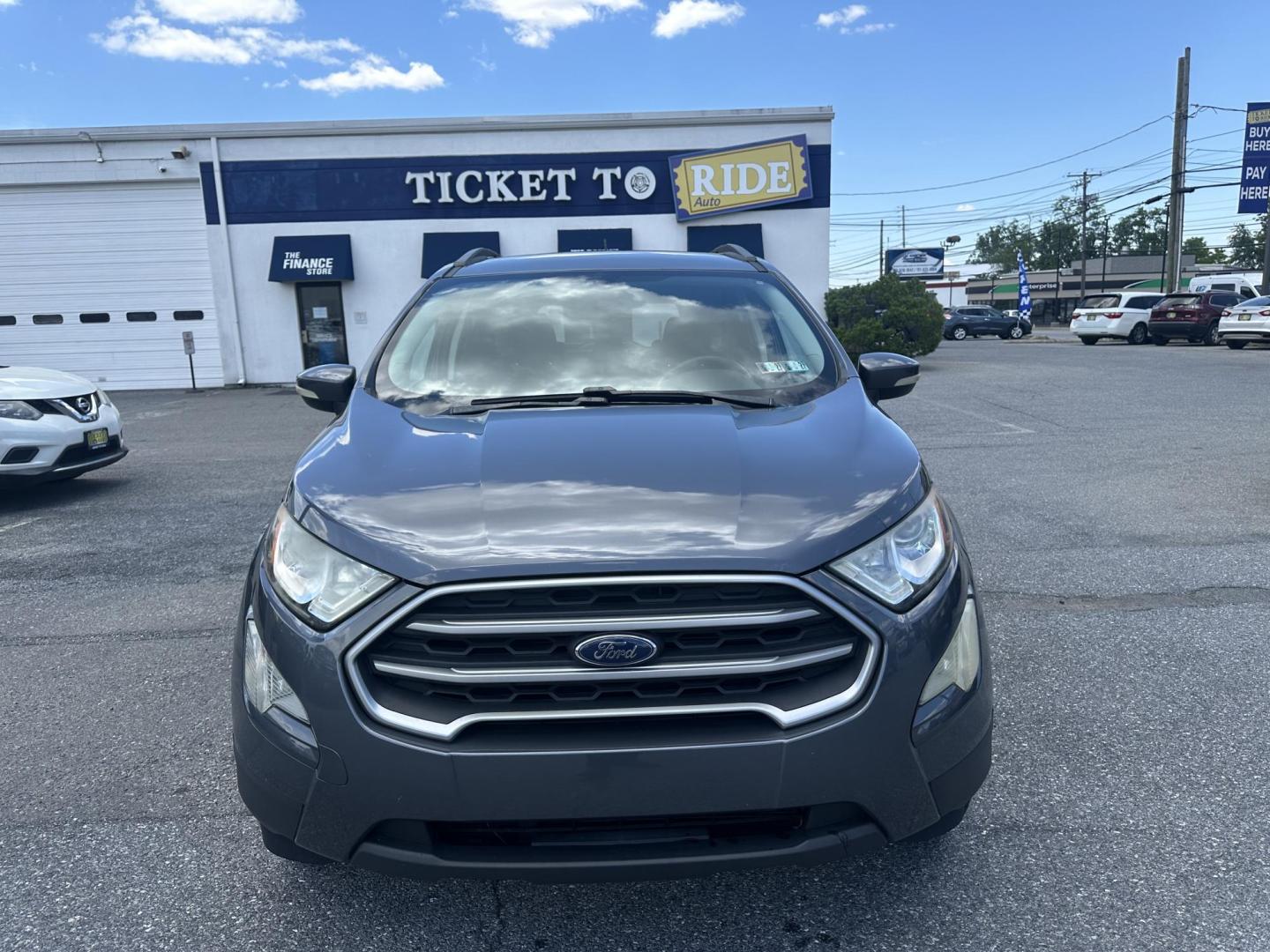 2018 BLUE Ford EcoSport SE AWD (MAJ6P1UL1JC) with an 2.0L L4 DOHC 16V engine, 6A transmission, located at 1254 Manheim Pike, Lancaster, PA, 17601, (717) 393-9133, 40.062870, -76.323273- Photo#1