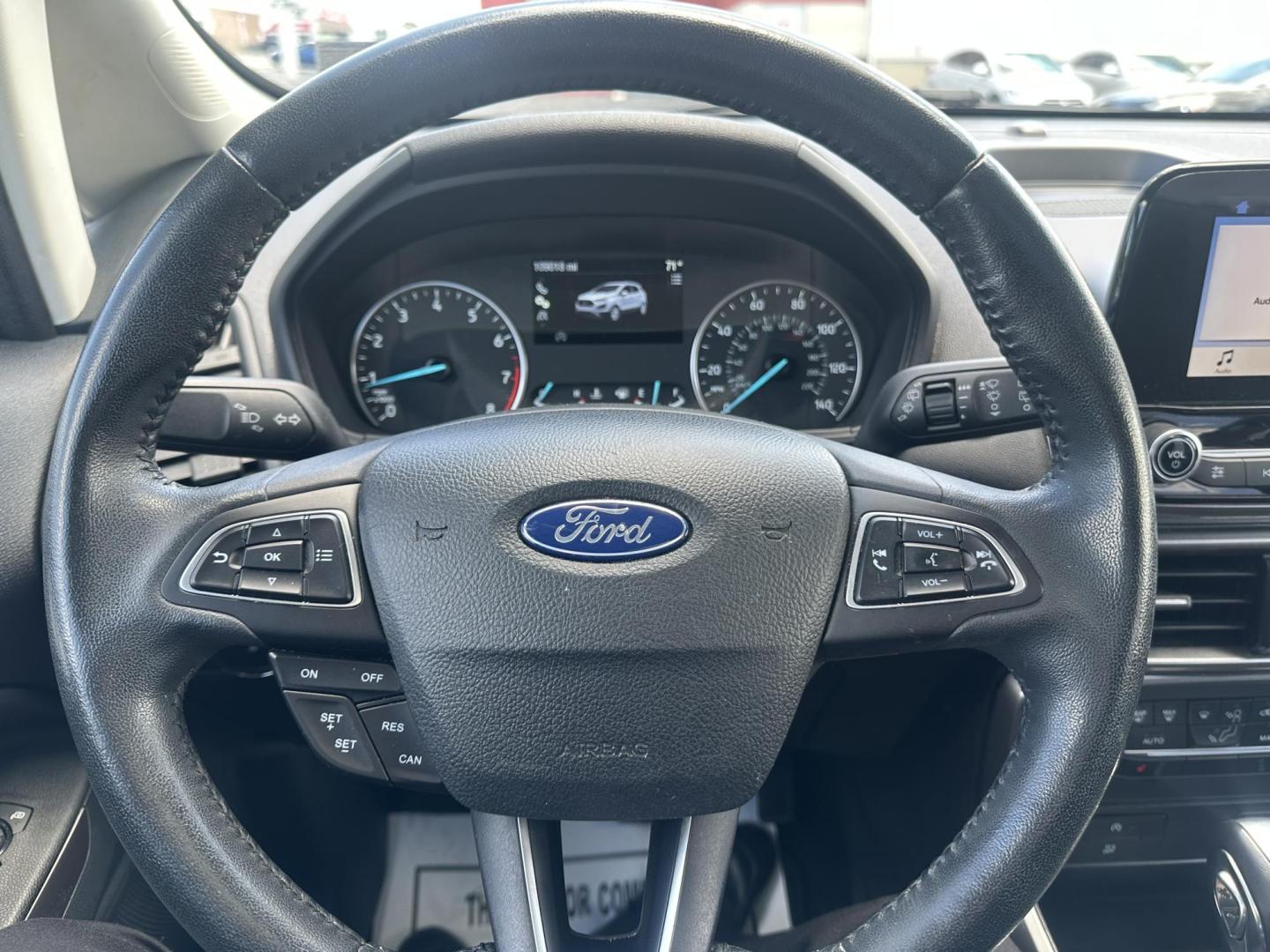 2018 BLUE Ford EcoSport SE AWD (MAJ6P1UL1JC) with an 2.0L L4 DOHC 16V engine, 6A transmission, located at 1254 Manheim Pike, Lancaster, PA, 17601, (717) 393-9133, 40.062870, -76.323273- Photo#9