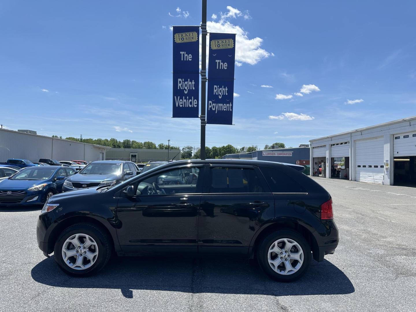 2013 BLACK Ford Edge SEL AWD (2FMDK4JC2DB) with an 3.5L V6 DOHC 24V engine, 6-Speed Automatic transmission, located at 1254 Manheim Pike, Lancaster, PA, 17601, (717) 393-9133, 40.062870, -76.323273- Photo#7