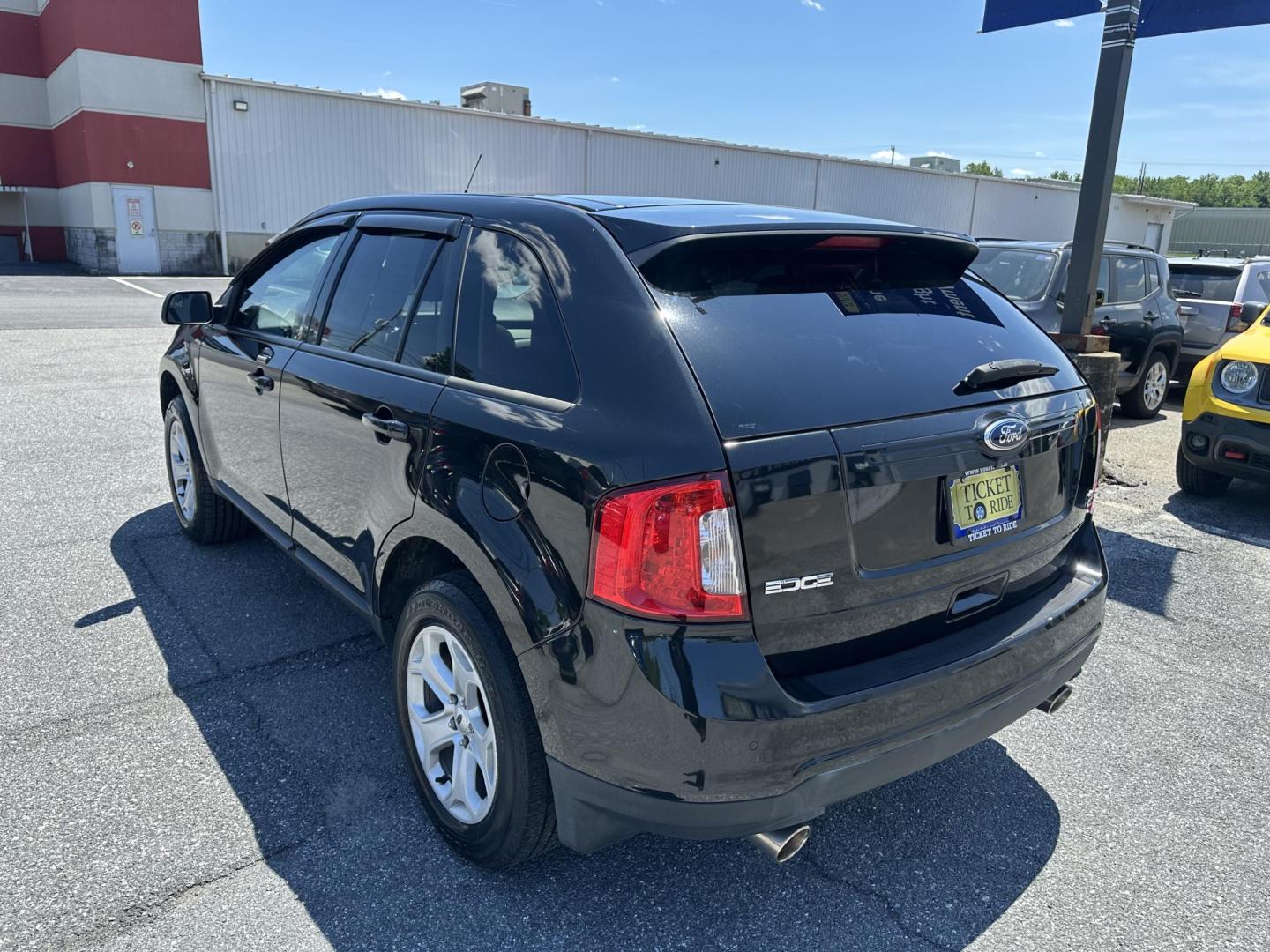 2013 BLACK Ford Edge SEL AWD (2FMDK4JC2DB) with an 3.5L V6 DOHC 24V engine, 6-Speed Automatic transmission, located at 1254 Manheim Pike, Lancaster, PA, 17601, (717) 393-9133, 40.062870, -76.323273- Photo#8