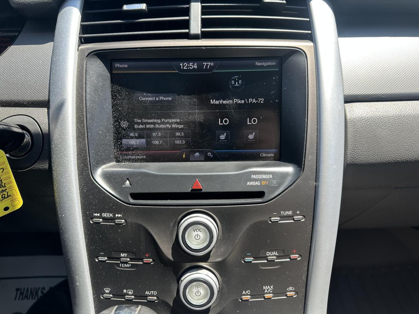 2013 BLACK Ford Edge SEL AWD (2FMDK4JC2DB) with an 3.5L V6 DOHC 24V engine, 6-Speed Automatic transmission, located at 1254 Manheim Pike, Lancaster, PA, 17601, (717) 393-9133, 40.062870, -76.323273- Photo#16