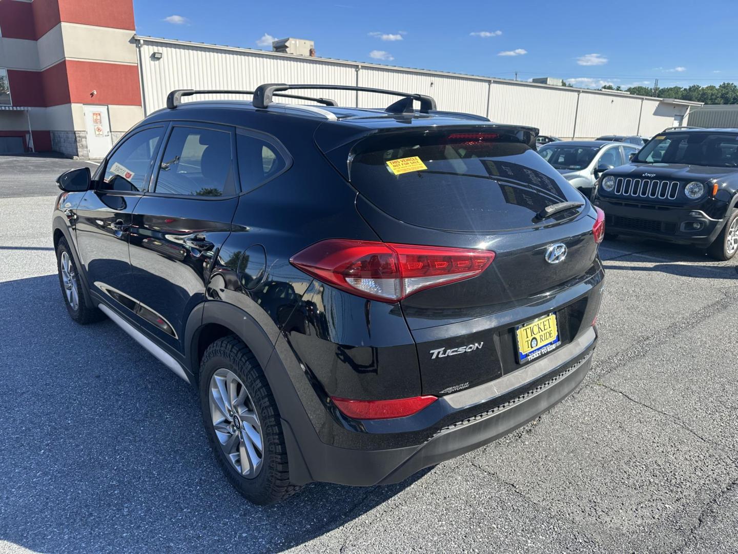 2017 BLACK Hyundai Tucson SE w/Preferred Package AWD (KM8J3CA42HU) with an 2.0L L4 DOHC 16V engine, 6A transmission, located at 1254 Manheim Pike, Lancaster, PA, 17601, (717) 393-9133, 40.062870, -76.323273- Photo#6