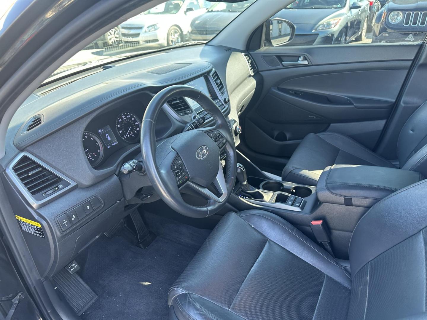 2017 BLACK Hyundai Tucson SE w/Preferred Package AWD (KM8J3CA42HU) with an 2.0L L4 DOHC 16V engine, 6A transmission, located at 1254 Manheim Pike, Lancaster, PA, 17601, (717) 393-9133, 40.062870, -76.323273- Photo#10