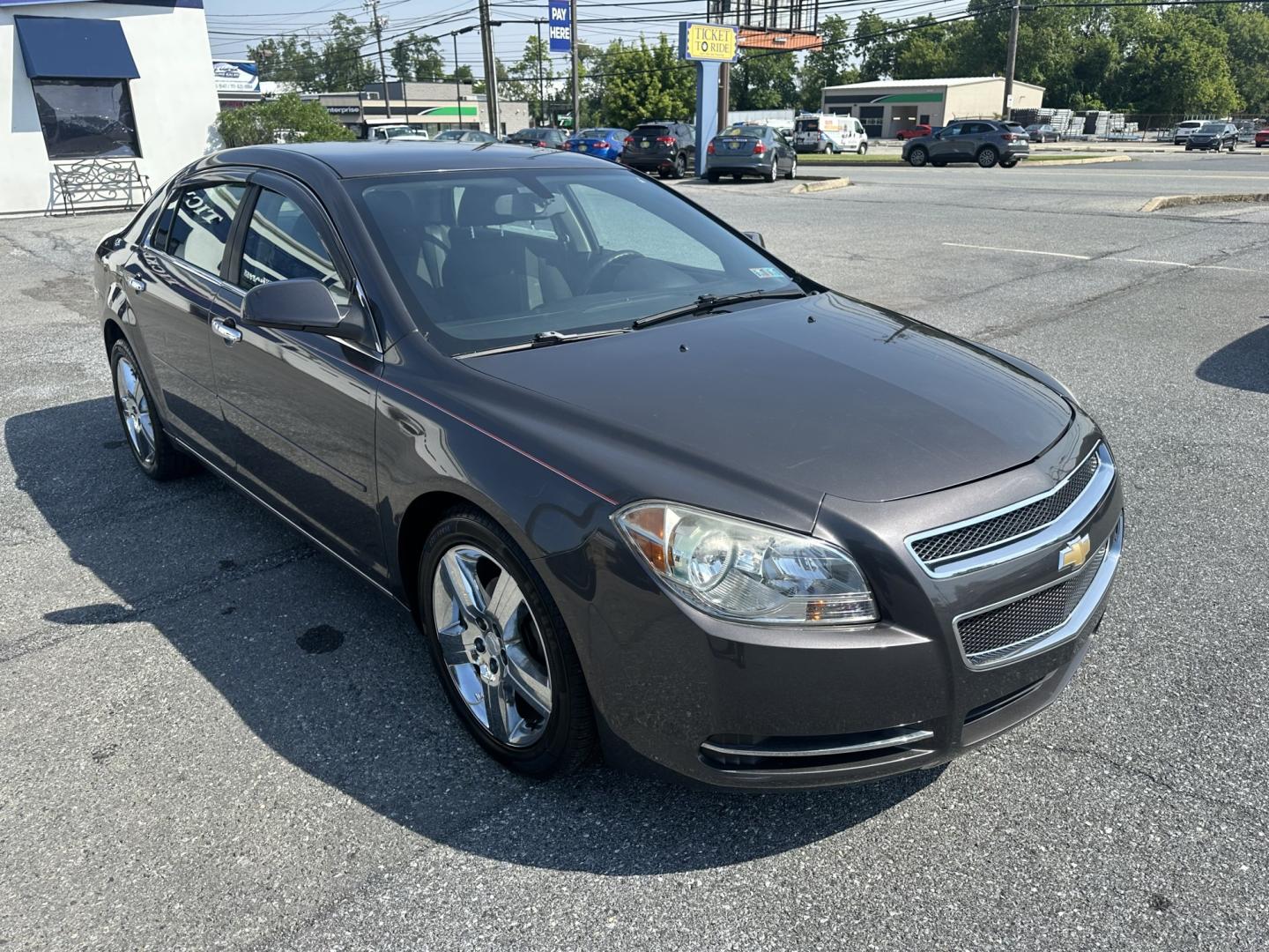 2012 SILVER Chevrolet Malibu 1LT (1G1ZC5E0XCF) with an 2.4L L4 DOHC 16V engine, 6-Speed Automatic transmission, located at 1254 Manheim Pike, Lancaster, PA, 17601, (717) 393-9133, 40.062870, -76.323273- Photo#2