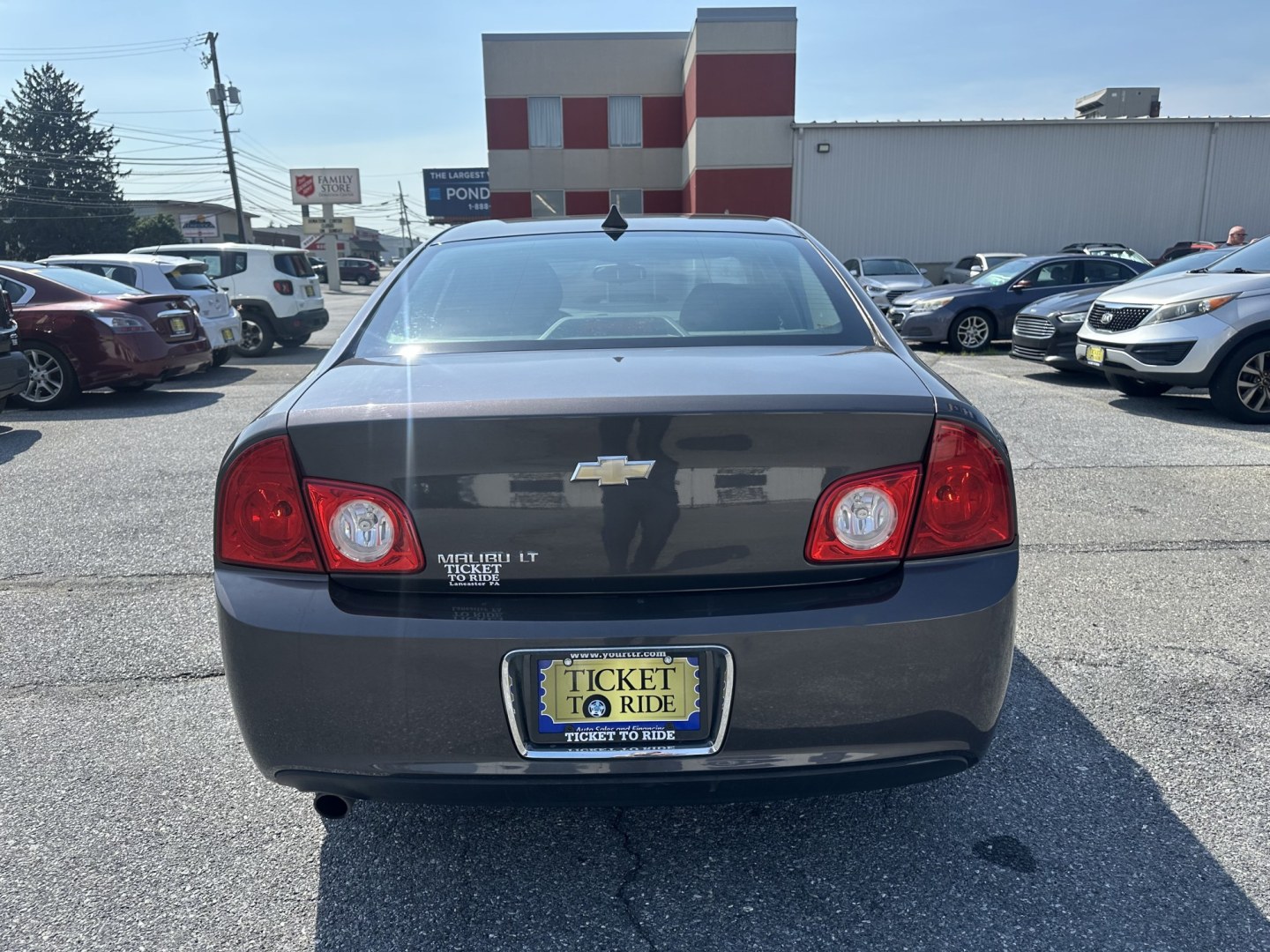 2012 SILVER Chevrolet Malibu 1LT (1G1ZC5E0XCF) with an 2.4L L4 DOHC 16V engine, 6-Speed Automatic transmission, located at 1254 Manheim Pike, Lancaster, PA, 17601, (717) 393-9133, 40.062870, -76.323273- Photo#5