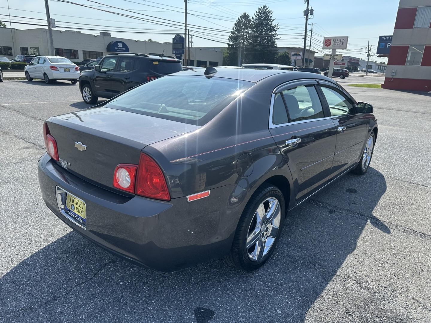 2012 SILVER Chevrolet Malibu 1LT (1G1ZC5E0XCF) with an 2.4L L4 DOHC 16V engine, 6-Speed Automatic transmission, located at 1254 Manheim Pike, Lancaster, PA, 17601, (717) 393-9133, 40.062870, -76.323273- Photo#6