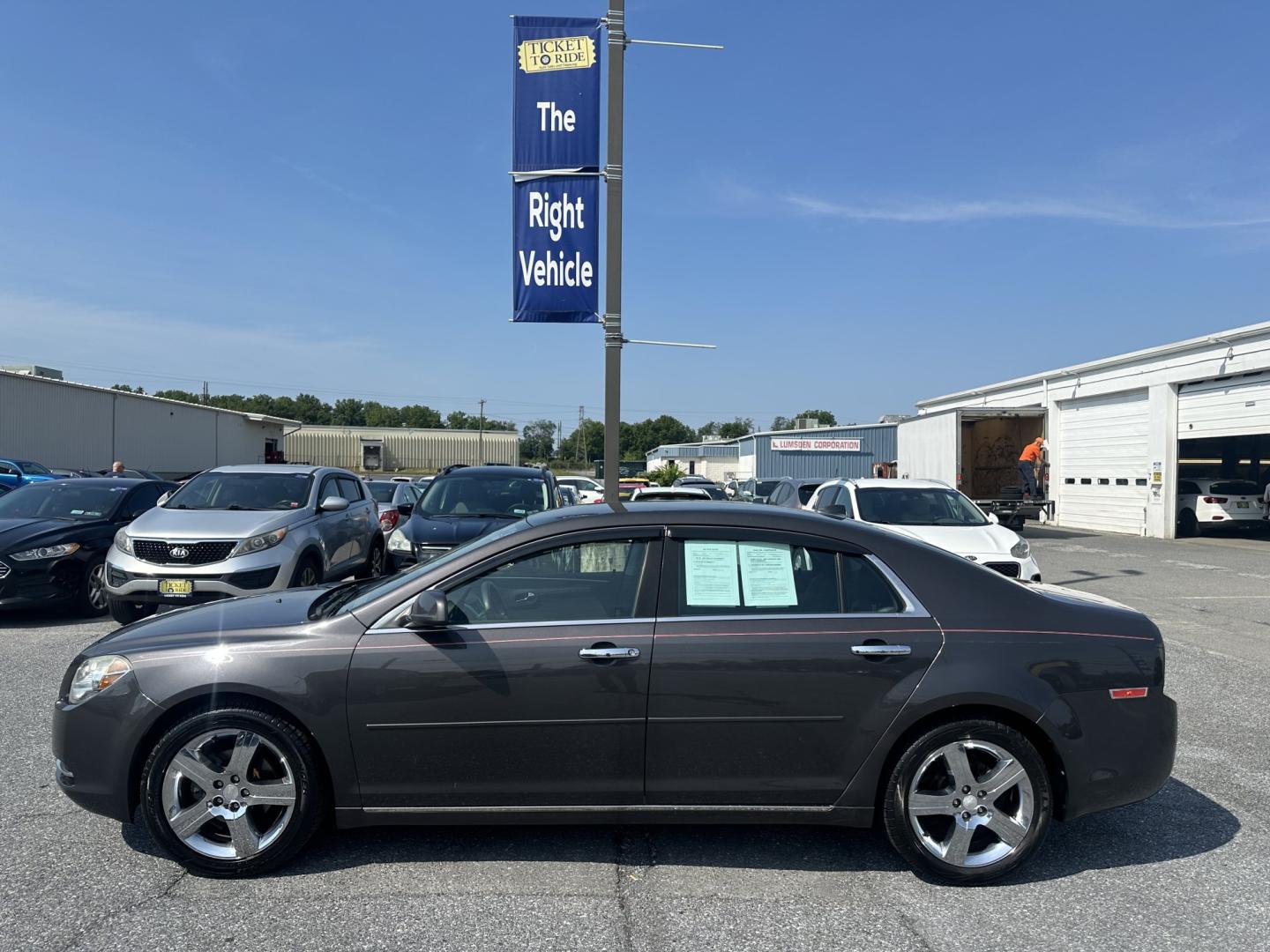 2012 SILVER Chevrolet Malibu 1LT (1G1ZC5E0XCF) with an 2.4L L4 DOHC 16V engine, 6-Speed Automatic transmission, located at 1254 Manheim Pike, Lancaster, PA, 17601, (717) 393-9133, 40.062870, -76.323273- Photo#9