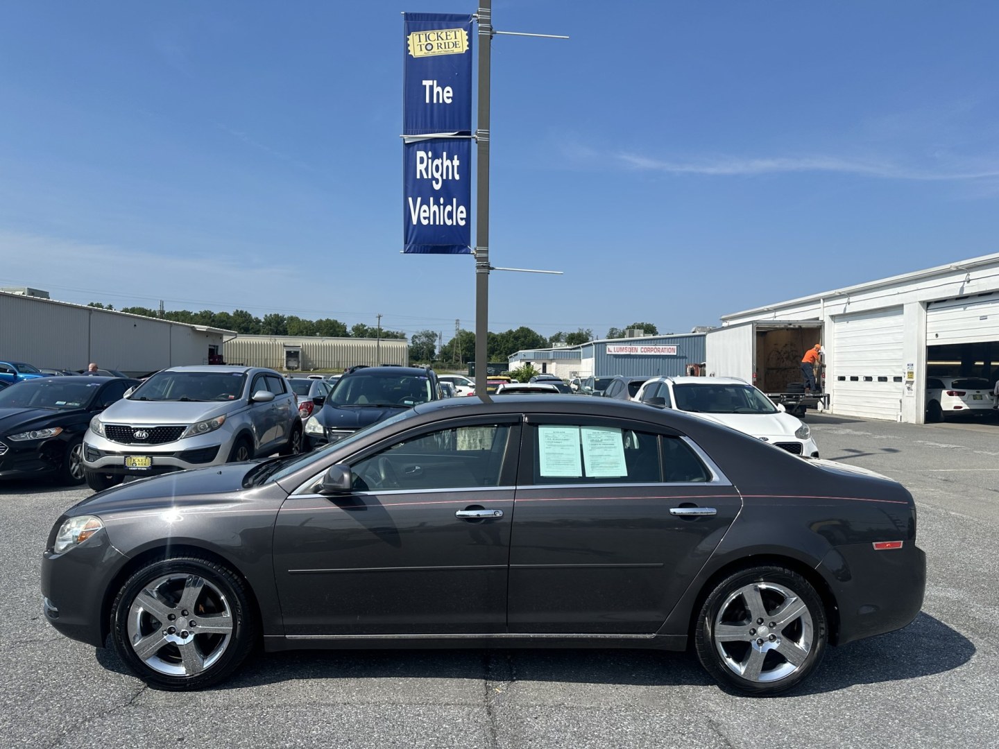 2012 SILVER Chevrolet Malibu 1LT (1G1ZC5E0XCF) with an 2.4L L4 DOHC 16V engine, 6-Speed Automatic transmission, located at 1254 Manheim Pike, Lancaster, PA, 17601, (717) 393-9133, 40.062870, -76.323273- Photo#9