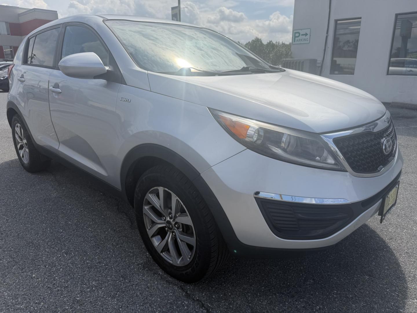 2014 SILVER Kia Sportage LX AWD (KNDPBCAC4E7) with an 2.4L V6 DOHC 24V engine, 6-Speed Automatic transmission, located at 1254 Manheim Pike, Lancaster, PA, 17601, (717) 393-9133, 40.062870, -76.323273- Photo#6