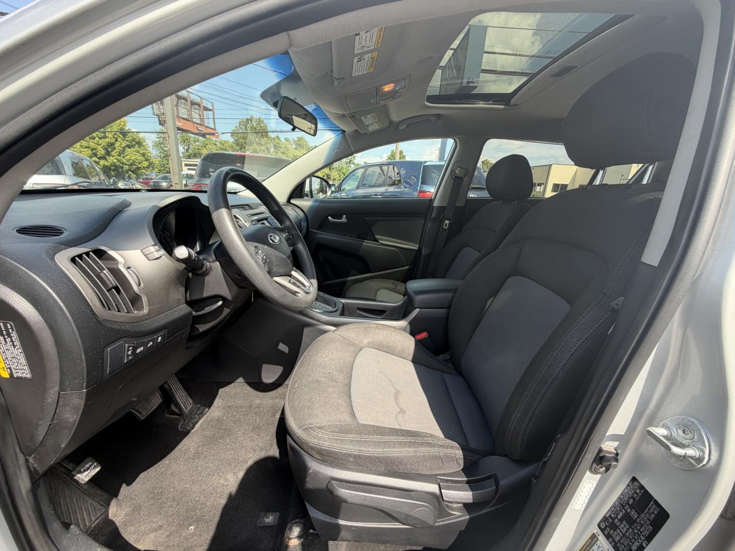 2014 SILVER Kia Sportage LX AWD (KNDPBCAC4E7) with an 2.4L V6 DOHC 24V engine, 6-Speed Automatic transmission, located at 1254 Manheim Pike, Lancaster, PA, 17601, (717) 393-9133, 40.062870, -76.323273- Photo#11