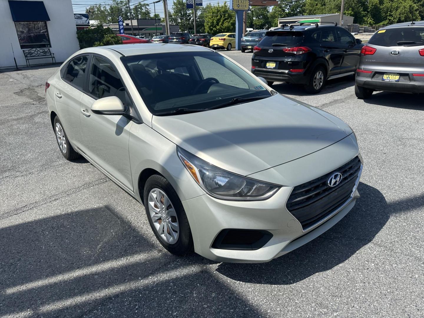 2018 TAN Hyundai Accent SEL 4-Door 6A (3KPC24A34JE) with an 1.6L L4 DOHC 16V engine, 6A transmission, located at 1254 Manheim Pike, Lancaster, PA, 17601, (717) 393-9133, 40.062870, -76.323273 - Photo#2