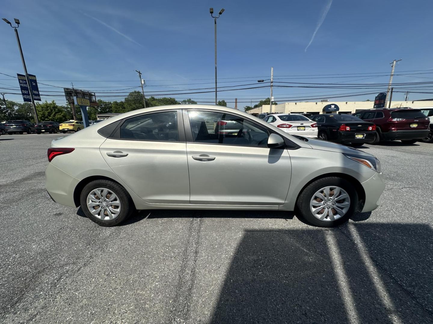 2018 TAN Hyundai Accent SEL 4-Door 6A (3KPC24A34JE) with an 1.6L L4 DOHC 16V engine, 6A transmission, located at 1254 Manheim Pike, Lancaster, PA, 17601, (717) 393-9133, 40.062870, -76.323273 - Photo#5