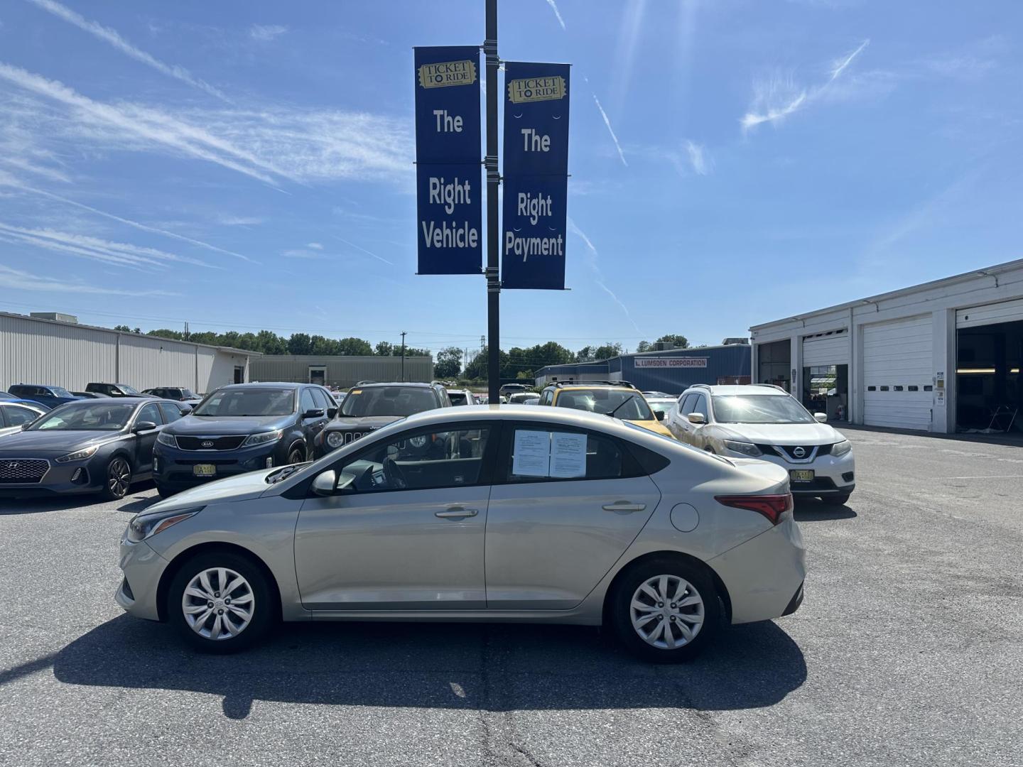 2018 TAN Hyundai Accent SEL 4-Door 6A (3KPC24A34JE) with an 1.6L L4 DOHC 16V engine, 6A transmission, located at 1254 Manheim Pike, Lancaster, PA, 17601, (717) 393-9133, 40.062870, -76.323273 - Photo#7