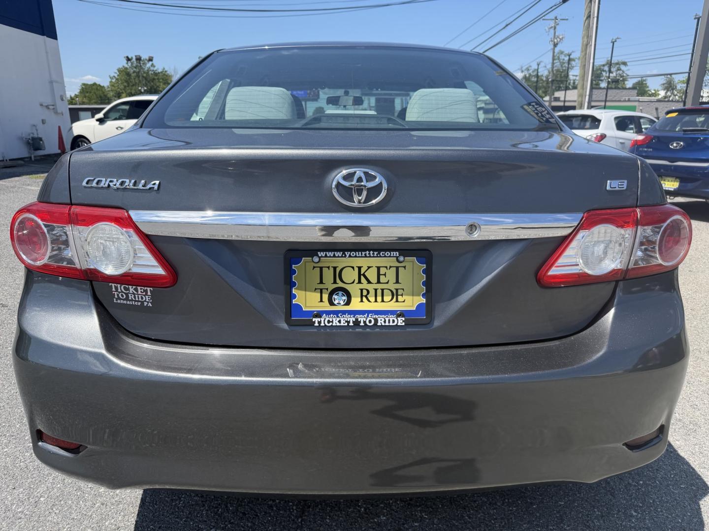 2013 GRAY Toyota Corolla S 5-Speed MT (2T1BU4EEXDC) with an 1.8L L4 DOHC 16V engine, 5-Speed Manual transmission, located at 1254 Manheim Pike, Lancaster, PA, 17601, (717) 393-9133, 40.062870, -76.323273 - Reliable, fuel-efficient, and ready for the road! The 2013 Toyota Corolla delivers the dependability Toyota is known for, along with a comfortable ride and affordable ownership costs. It’s a smart choice for commuting, errands, and everyday driving. Bad credit or no credit? We can help! Plus, e- Photo#1