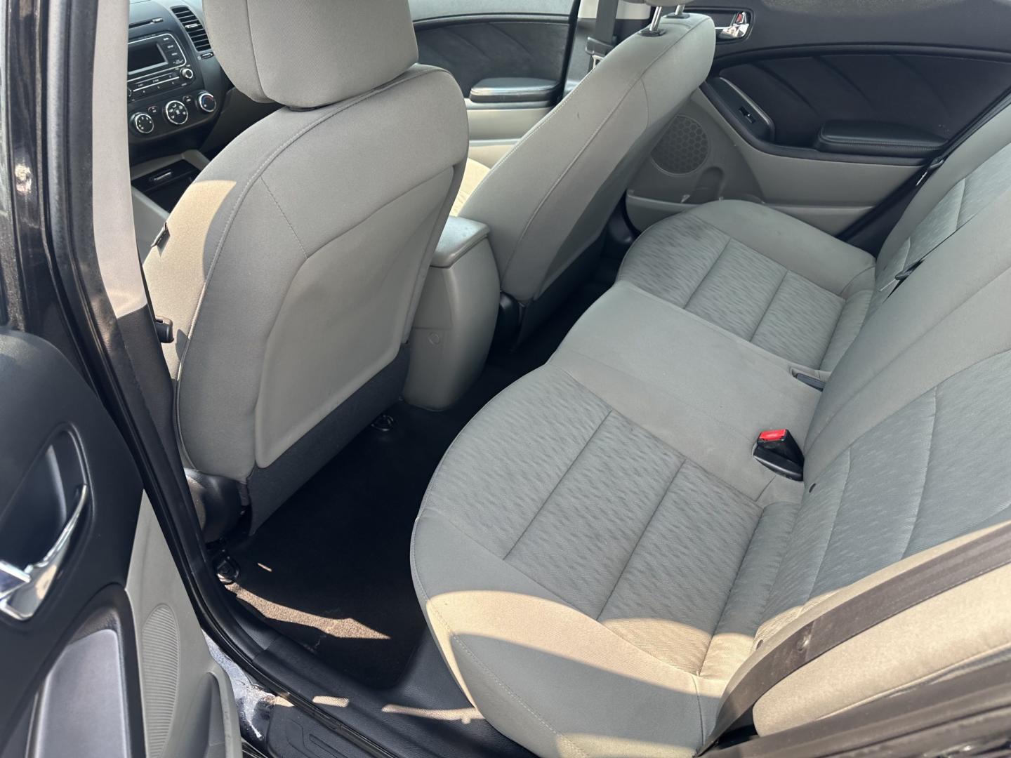 2014 BLACK Kia Forte LX A6 (KNAFK4A66E5) with an 1.8L L4 DOHC 16V engine, 6-Speed Automatic transmission, located at 1254 Manheim Pike, Lancaster, PA, 17601, (717) 393-9133, 40.062870, -76.323273- Photo#7