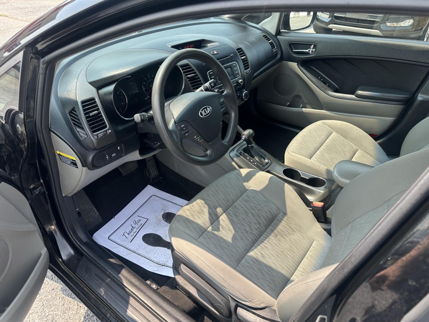 2014 BLACK Kia Forte LX A6 (KNAFK4A66E5) with an 1.8L L4 DOHC 16V engine, 6-Speed Automatic transmission, located at 1254 Manheim Pike, Lancaster, PA, 17601, (717) 393-9133, 40.062870, -76.323273- Photo#8