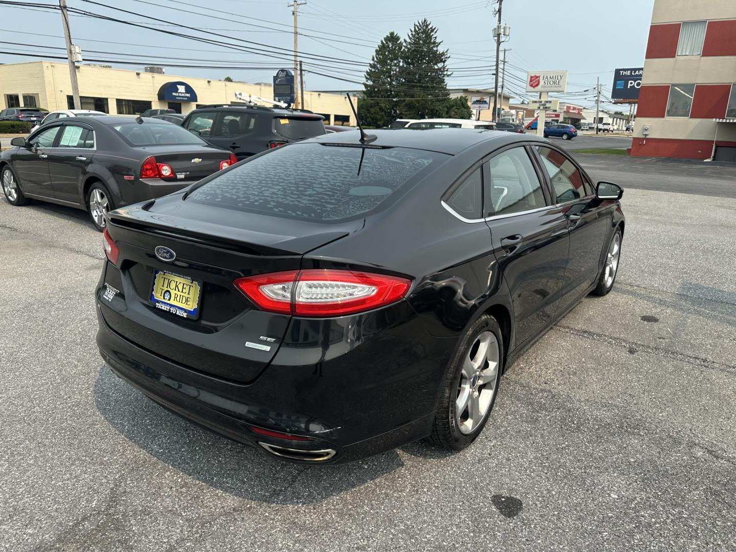2014 BLACK Ford Fusion SE (3FA6P0H99ER) with an 2.0L L4 DOHC 16V engine, located at 1254 Manheim Pike, Lancaster, PA, 17601, (717) 393-9133, 40.062870, -76.323273- Photo#6