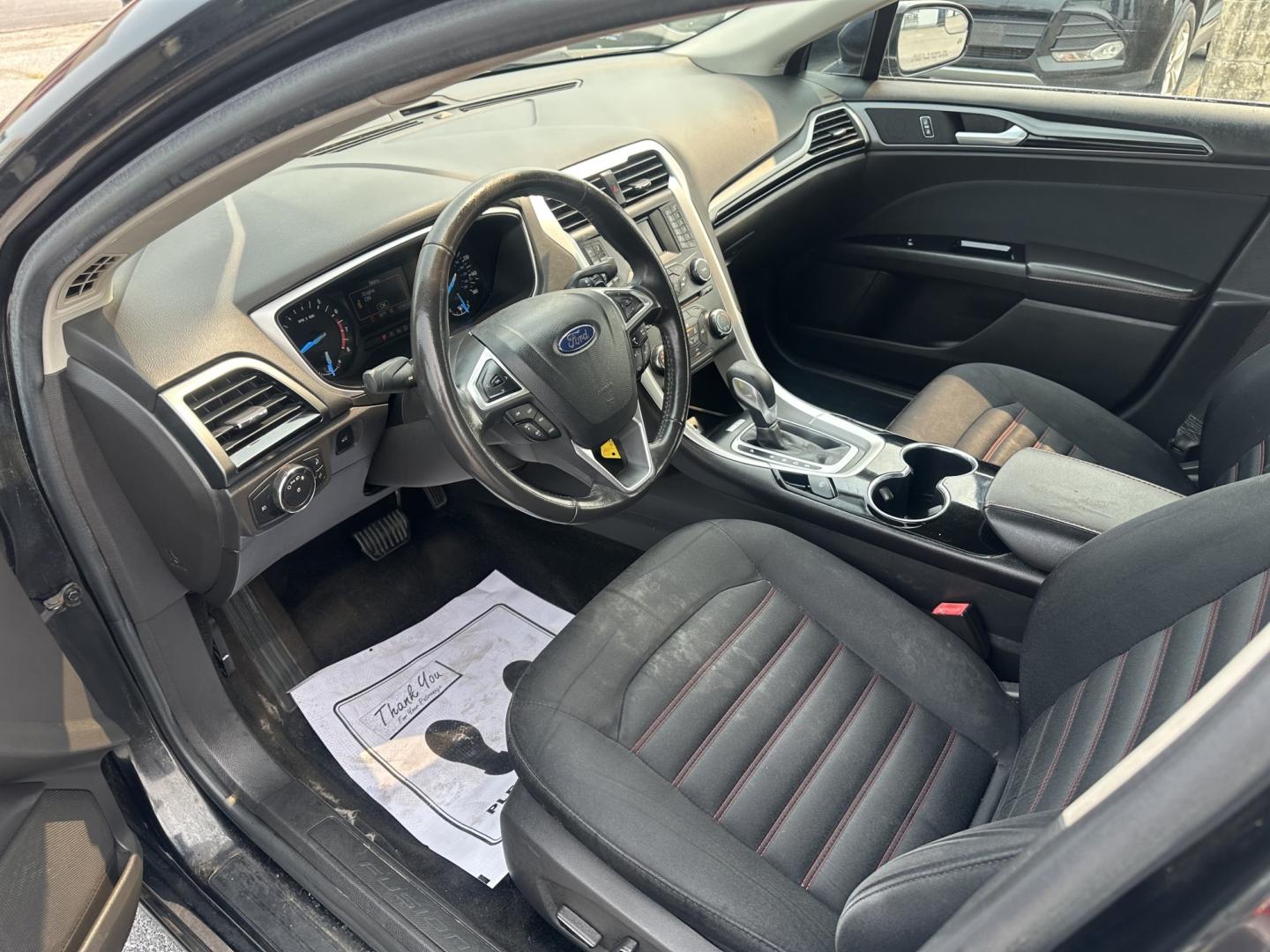 2014 BLACK Ford Fusion SE (3FA6P0H99ER) with an 2.0L L4 DOHC 16V engine, located at 1254 Manheim Pike, Lancaster, PA, 17601, (717) 393-9133, 40.062870, -76.323273- Photo#8