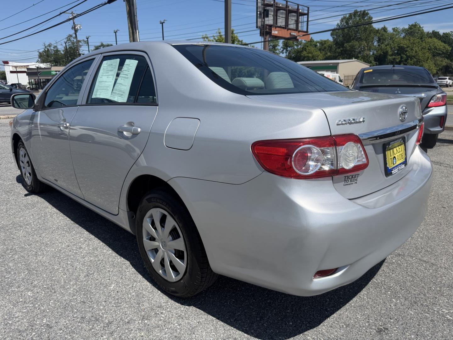 2013 SILVER Toyota Corolla LE 4-Speed AT (5YFBU4EE6DP) with an 1.8L L4 DOHC 16V engine, 4-Speed Automatic transmission, located at 1254 Manheim Pike, Lancaster, PA, 17601, (717) 393-9133, 40.062870, -76.323273 - The 2013 Toyota Corolla is a practical and dependable sedan that’s well suited for commuting, running errands, and everyday driving. Known for its strong reputation for reliability, the Corolla offers a comfortable interior, excellent fuel economy, and affordable operating costs—making it a smar- Photo#2