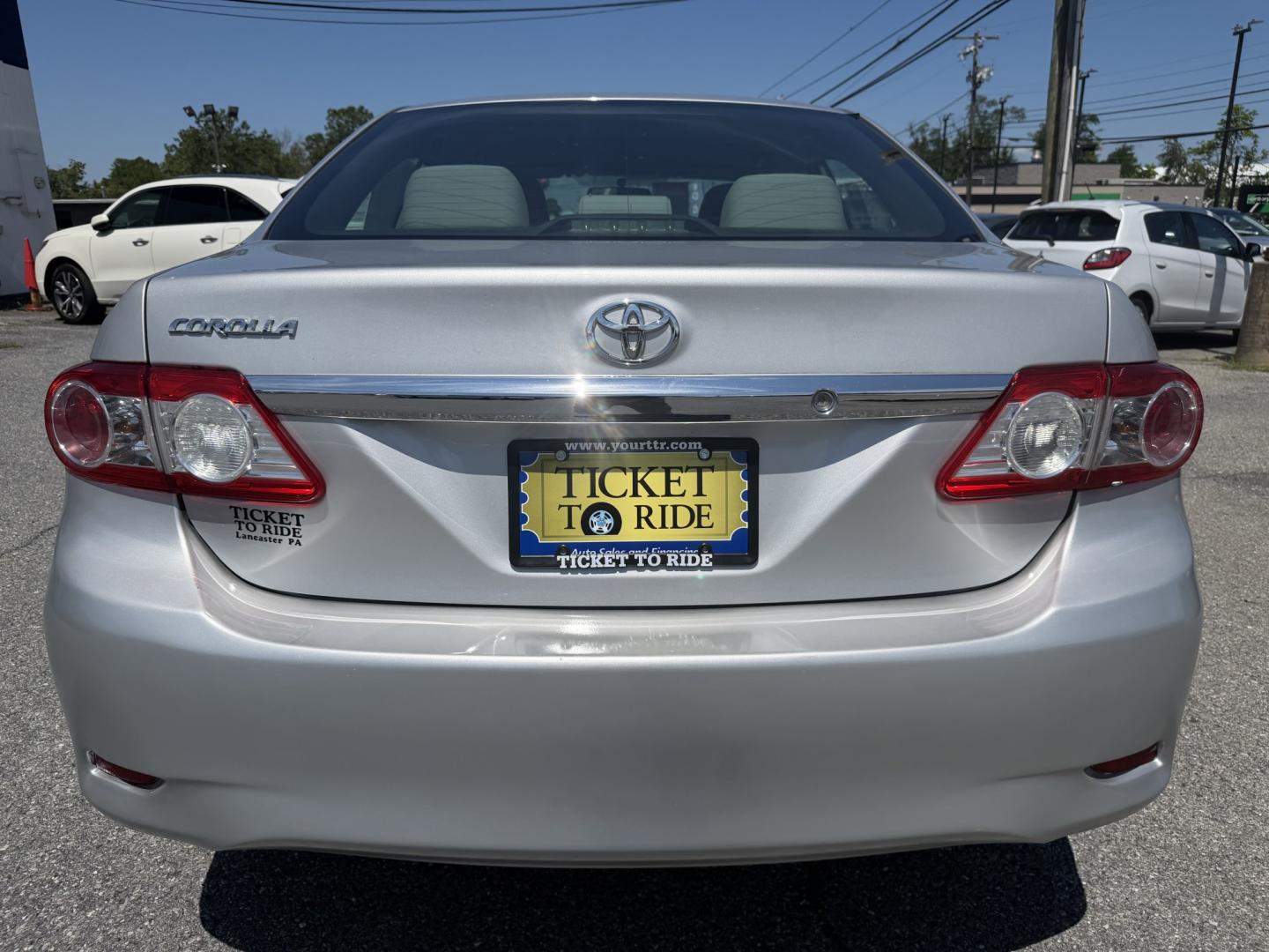 2013 SILVER Toyota Corolla LE 4-Speed AT (5YFBU4EE6DP) with an 1.8L L4 DOHC 16V engine, 4-Speed Automatic transmission, located at 1254 Manheim Pike, Lancaster, PA, 17601, (717) 393-9133, 40.062870, -76.323273 - The 2013 Toyota Corolla is a practical and dependable sedan that’s well suited for commuting, running errands, and everyday driving. Known for its strong reputation for reliability, the Corolla offers a comfortable interior, excellent fuel economy, and affordable operating costs—making it a smar- Photo#3