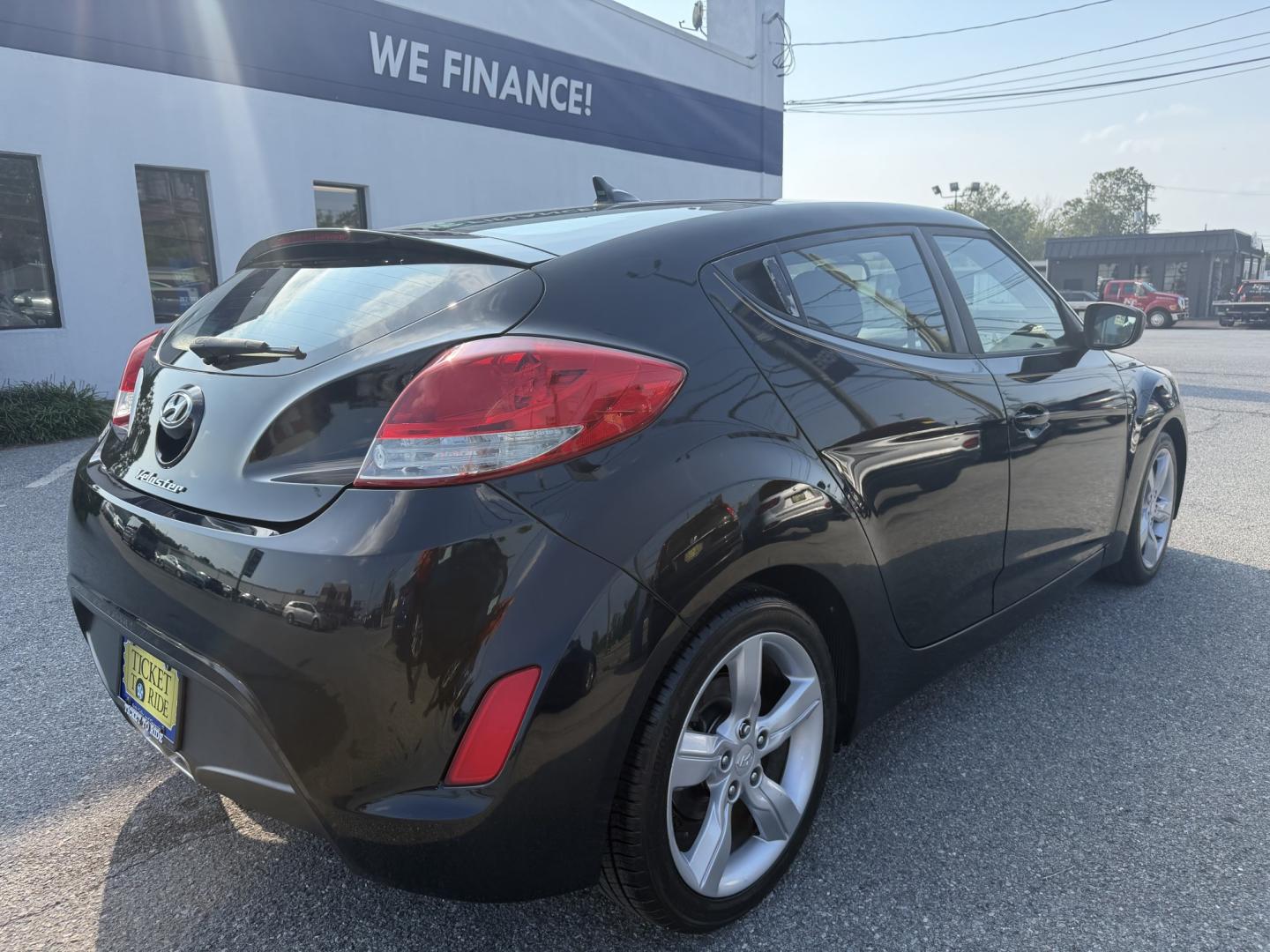 2012 BLACK Hyundai Veloster Base (KMHTC6AD3CU) with an 1.6L L4 DOHC 16V engine, located at 1254 Manheim Pike, Lancaster, PA, 17601, (717) 393-9133, 40.062870, -76.323273- Photo#4