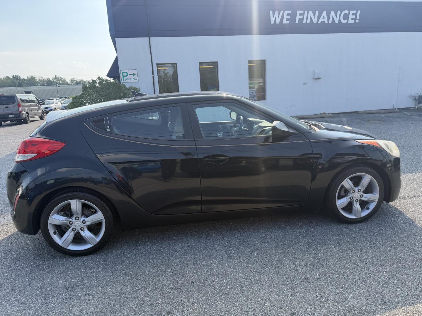 2012 BLACK Hyundai Veloster Base (KMHTC6AD3CU) with an 1.6L L4 DOHC 16V engine, located at 1254 Manheim Pike, Lancaster, PA, 17601, (717) 393-9133, 40.062870, -76.323273- Photo#5