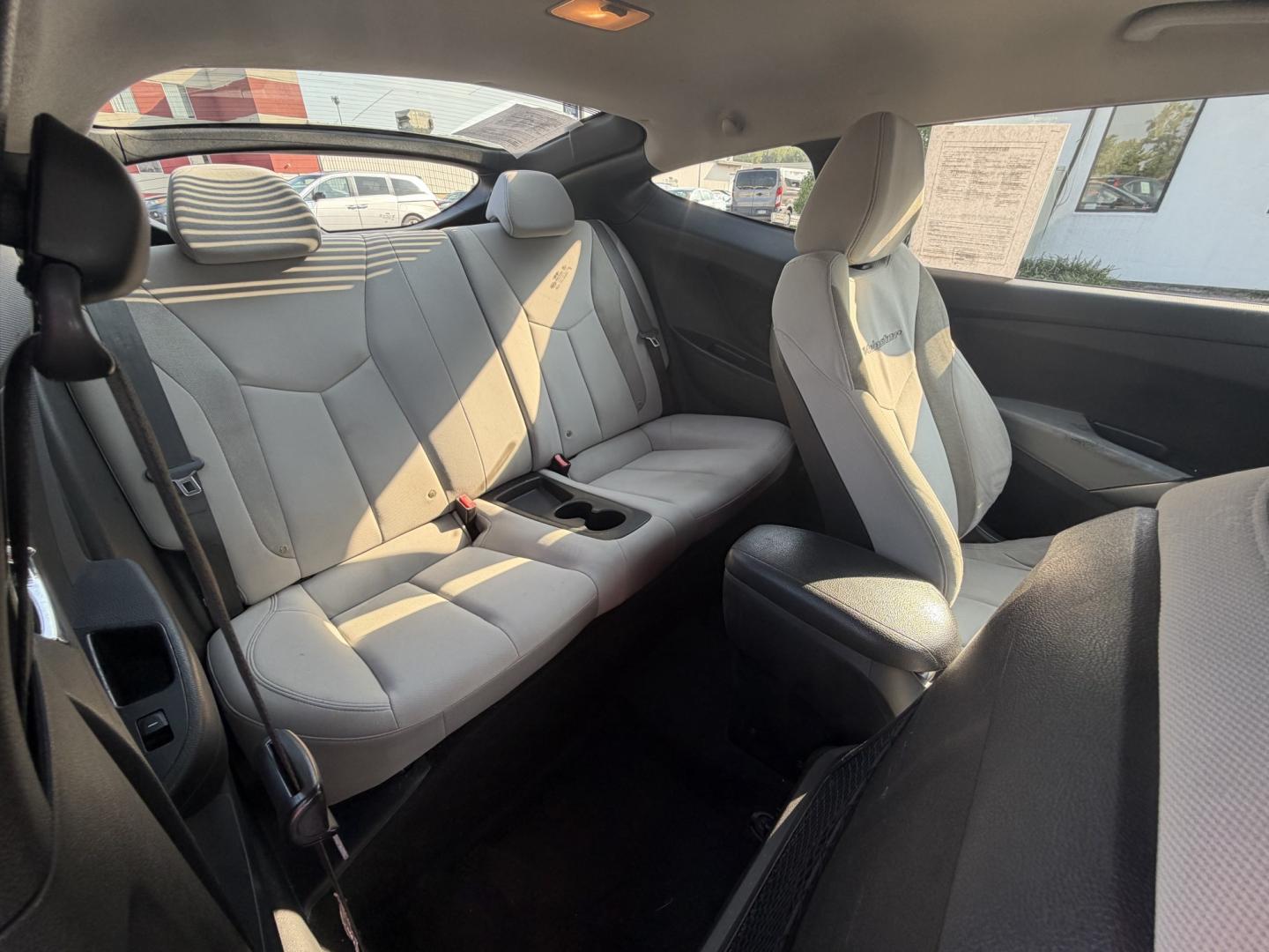 2012 BLACK Hyundai Veloster Base (KMHTC6AD3CU) with an 1.6L L4 DOHC 16V engine, located at 1254 Manheim Pike, Lancaster, PA, 17601, (717) 393-9133, 40.062870, -76.323273- Photo#12