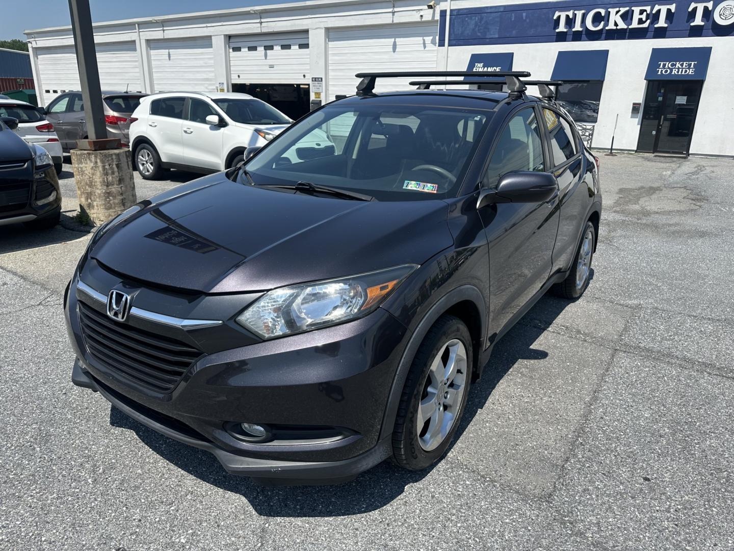 2016 BLACK Honda HR-V EX 4WD CVT (3CZRU6H56GM) with an 1.8L L4 DOHC 16V engine, CVT transmission, located at 1254 Manheim Pike, Lancaster, PA, 17601, (717) 393-9133, 40.062870, -76.323273- Photo#0