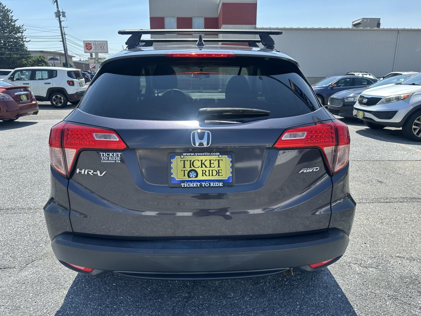 2016 BLACK Honda HR-V EX 4WD CVT (3CZRU6H56GM) with an 1.8L L4 DOHC 16V engine, CVT transmission, located at 1254 Manheim Pike, Lancaster, PA, 17601, (717) 393-9133, 40.062870, -76.323273- Photo#5