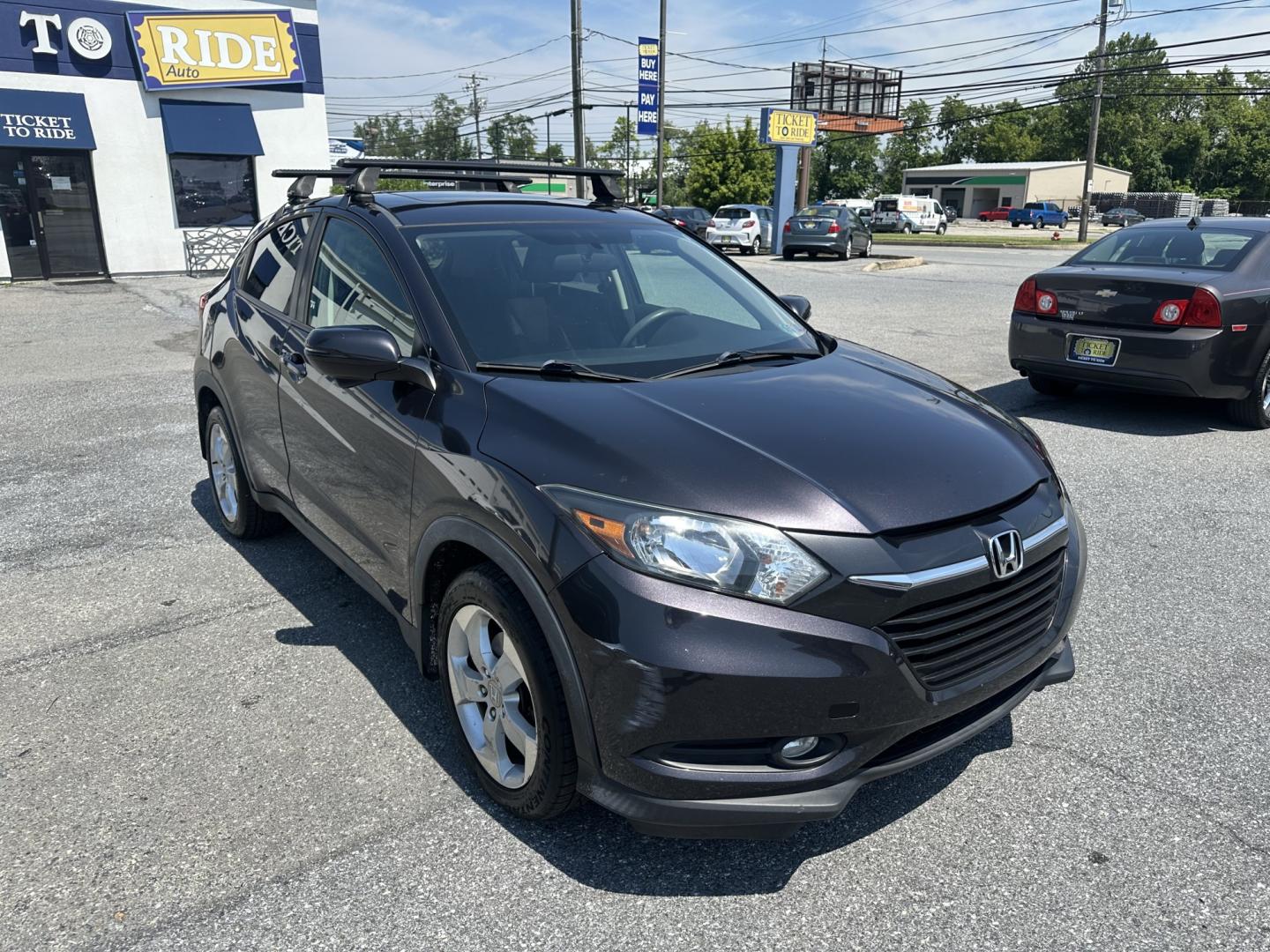 2016 BLACK Honda HR-V EX 4WD CVT (3CZRU6H56GM) with an 1.8L L4 DOHC 16V engine, CVT transmission, located at 1254 Manheim Pike, Lancaster, PA, 17601, (717) 393-9133, 40.062870, -76.323273- Photo#2