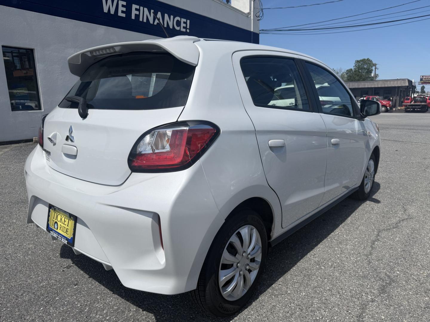 2022 WHITE Mitsubishi Mirage ES CVT (ML32AUHJ7NH) with an 1.2L L3 DOHC engine, CVT transmission, located at 1254 Manheim Pike, Lancaster, PA, 17601, (717) 393-9133, 40.062870, -76.323273 - The 2019 Mitsubishi Mirage G4 is an affordable, fuel-efficient sedan that’s perfect for commuting and everyday driving. Its compact size makes it easy to maneuver and park, while the comfortable interior, four-door design, and spacious trunk provide plenty of everyday practicality. With low operat- Photo#4